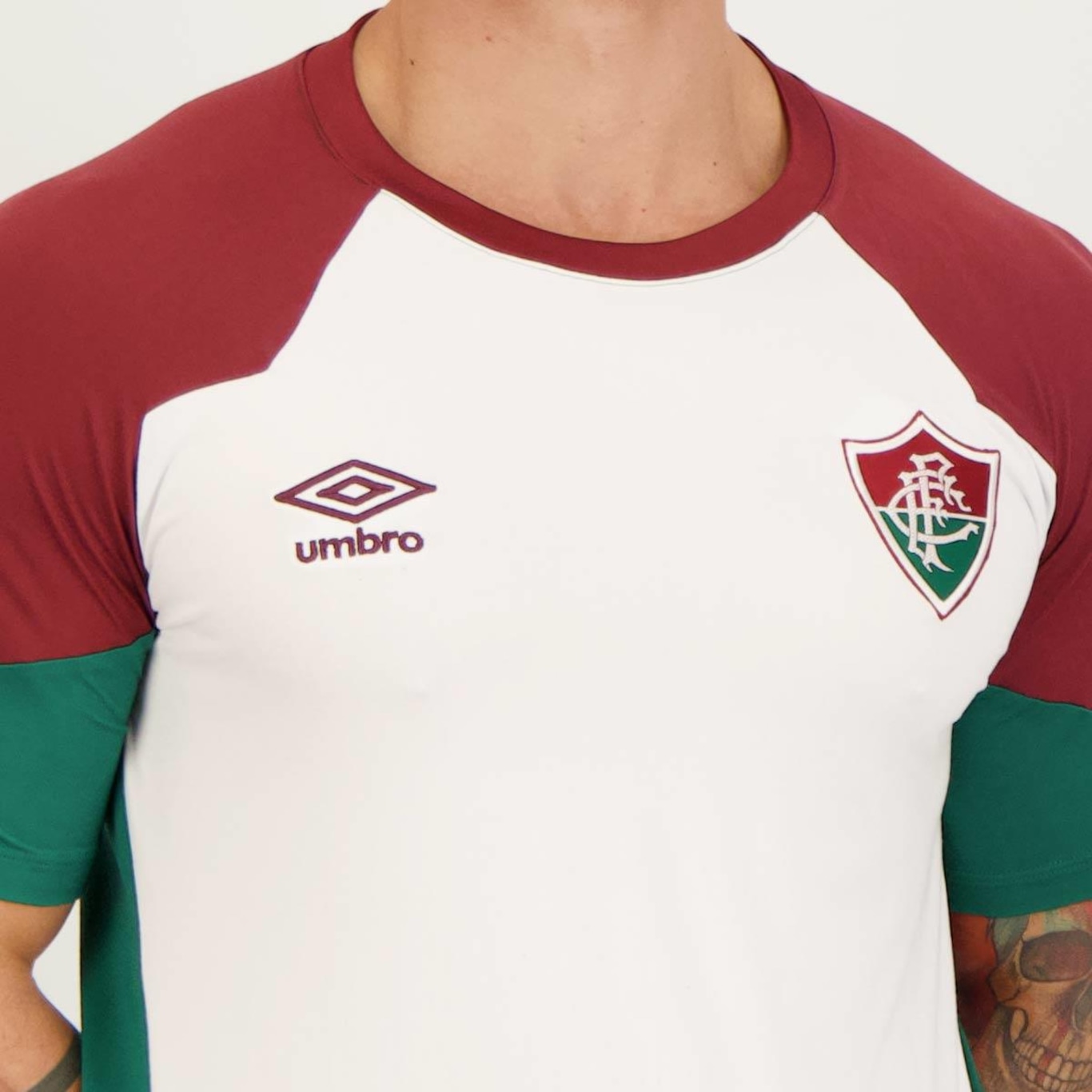 Camisa do Fluminense Concentração 2023 Umbro - Masculina - Foto 4