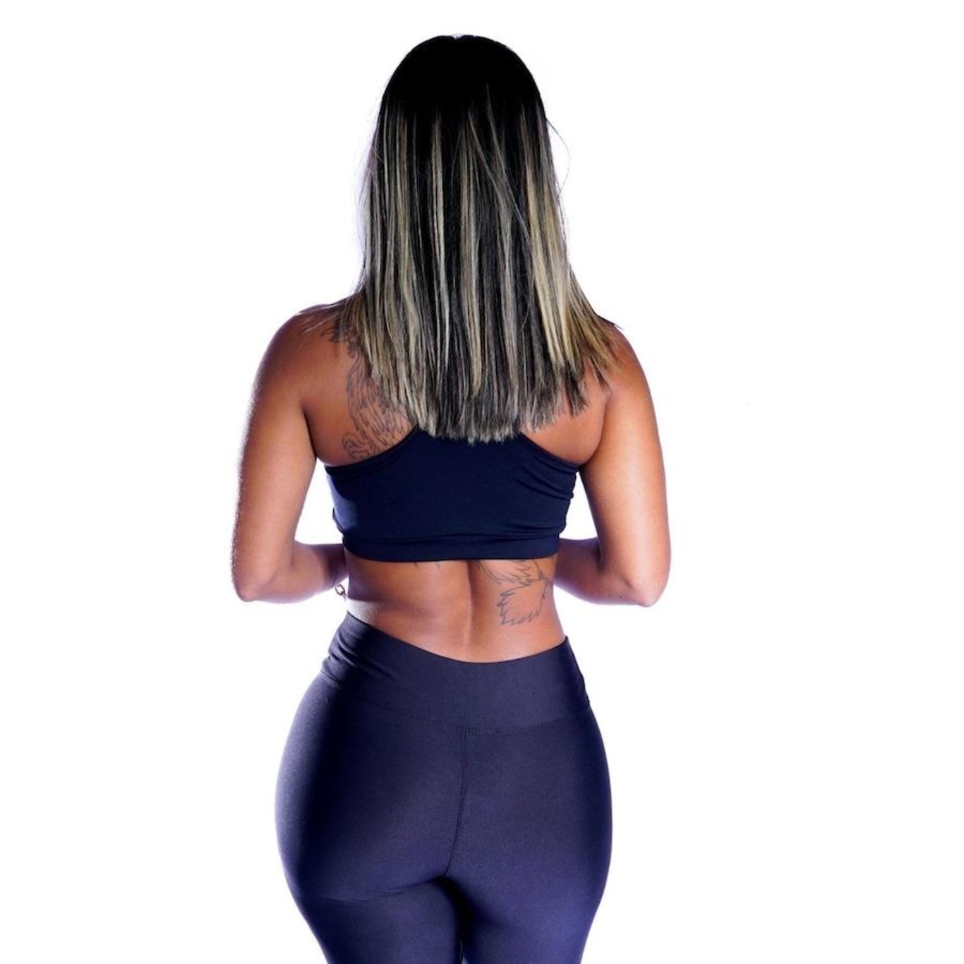 Kit de Top Nadador com Bojo Suplex Alcinha Fitness - 2 unidades - Feminino - Foto 3