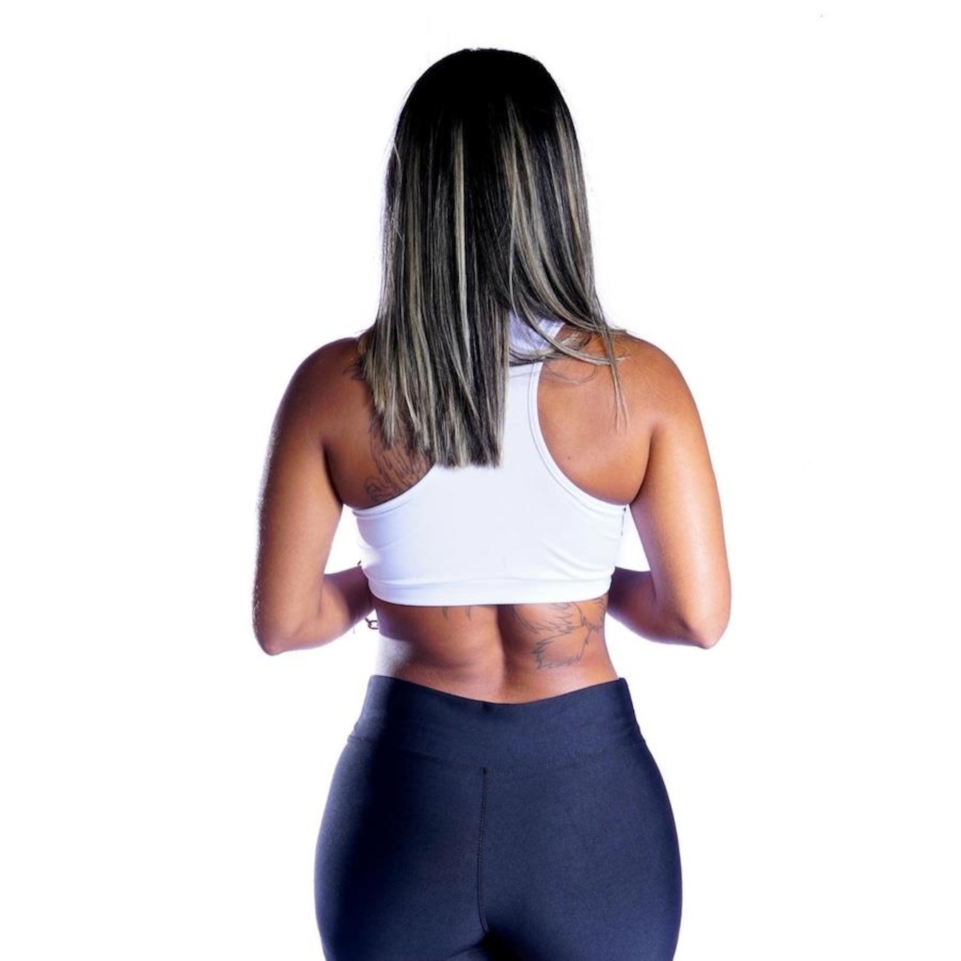 Kit de Top Nadador com Bojo Suplex Alcinha Fitness - 2 unidades - Feminino - Foto 4