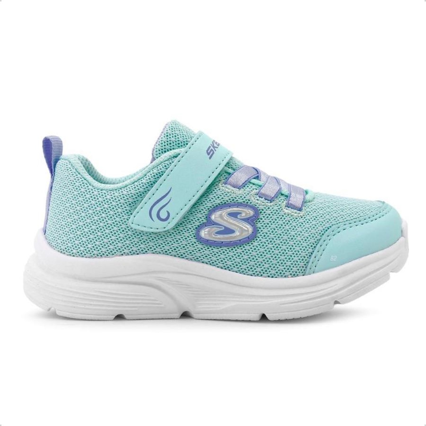 Tênis Skechers Wavy Lites Blissfully Free - Infantil - Foto 1