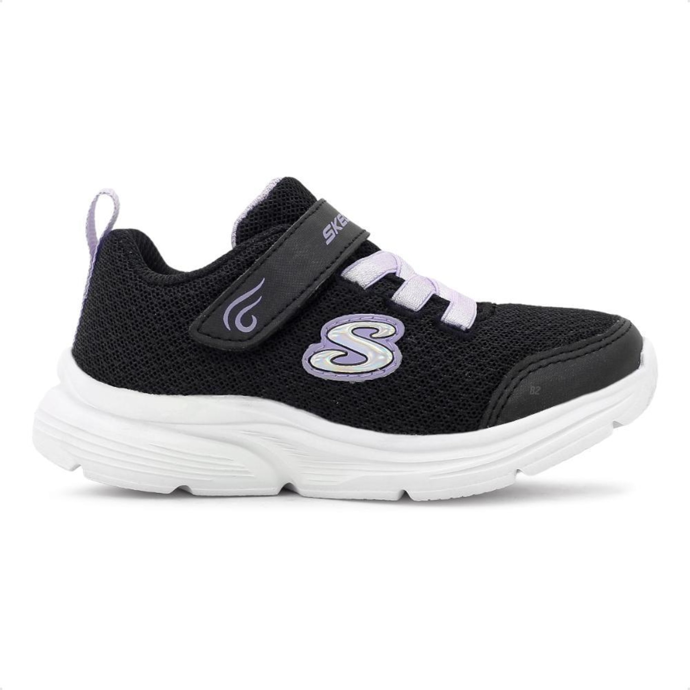 Tênis Skechers Wavy Lites Blissfully Free - Infantil - Foto 1