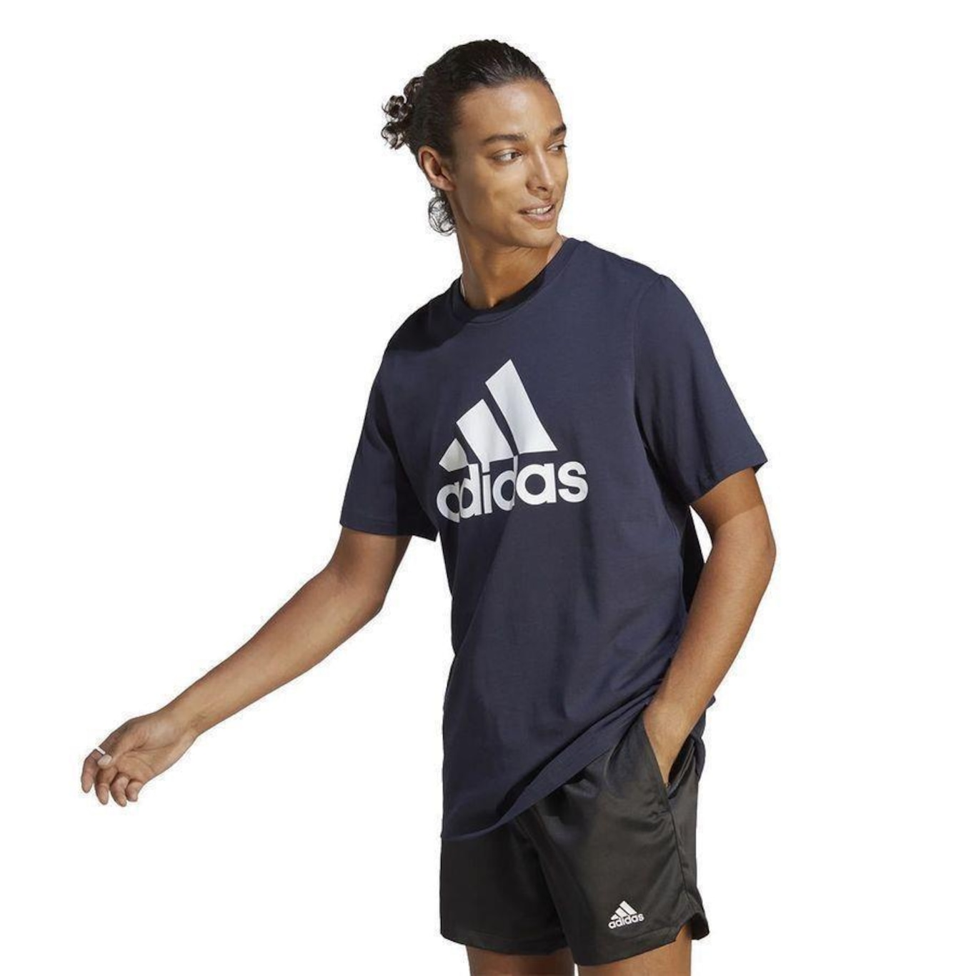 Camiseta adidas Essentials Logo - Masculina - Foto 2