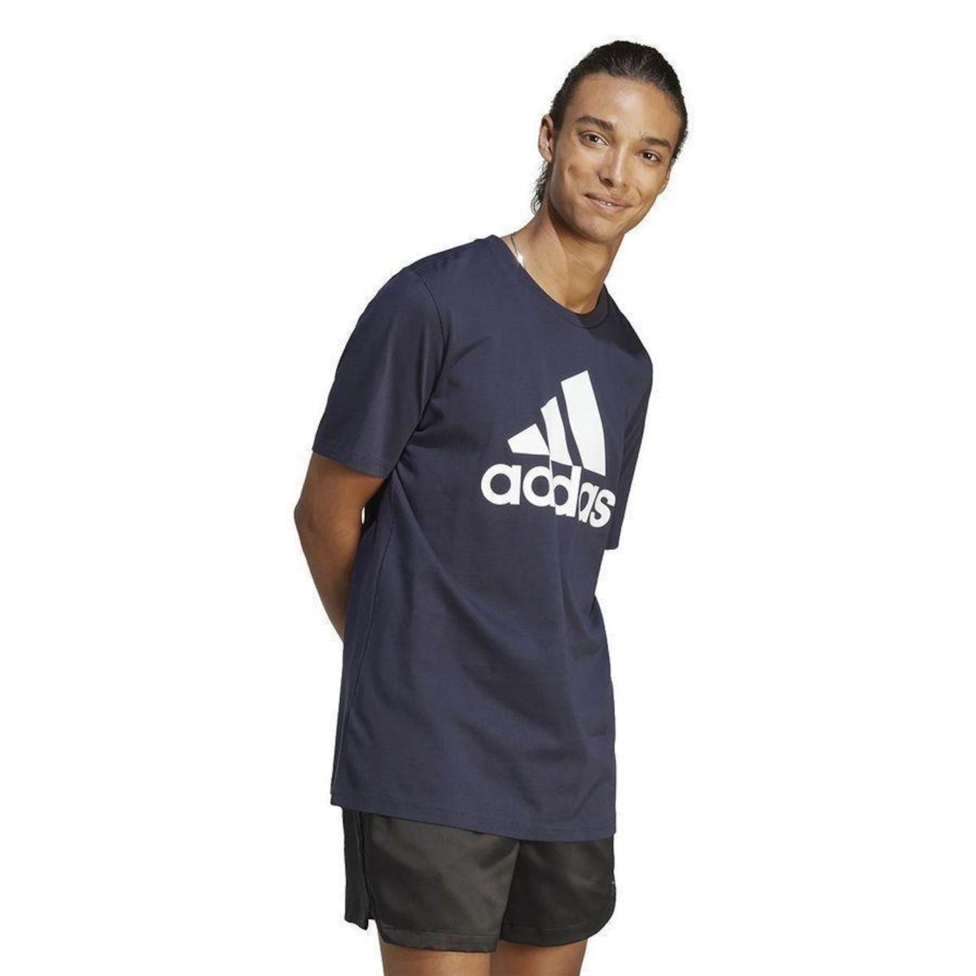 Camiseta adidas Essentials Logo - Masculina - Foto 4