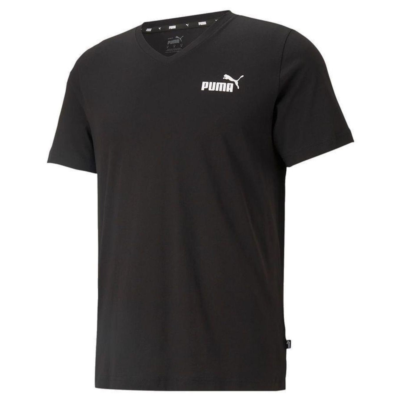 Camiseta Puma Ess V Neck - Masculina - Foto 1