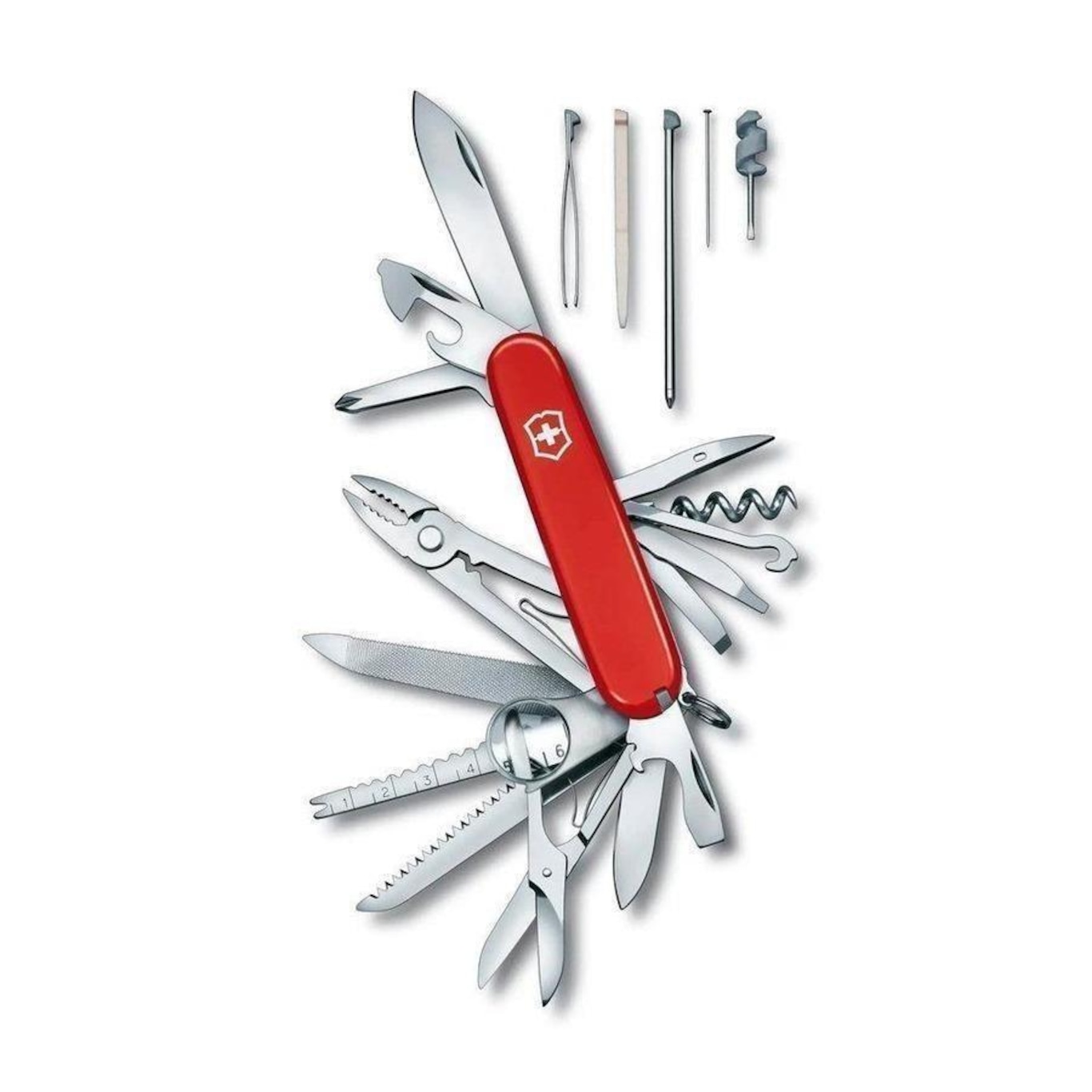 Canivete de Bolso Victorinox Médio Swiss Champ 33 Funções - Foto 4