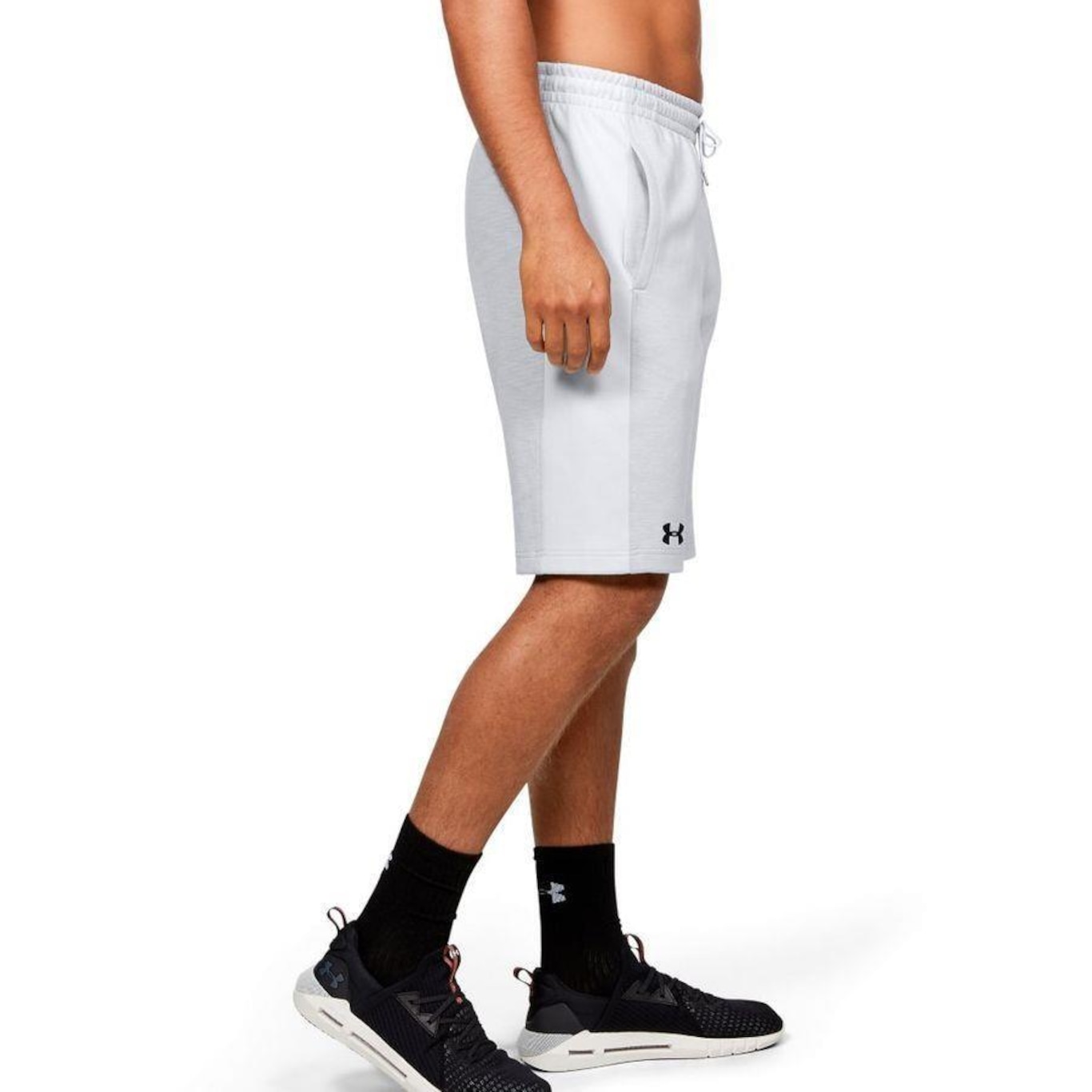 Kit Shorts Double Knit Under Armour - 2 Unidades - Masculino - Foto 2