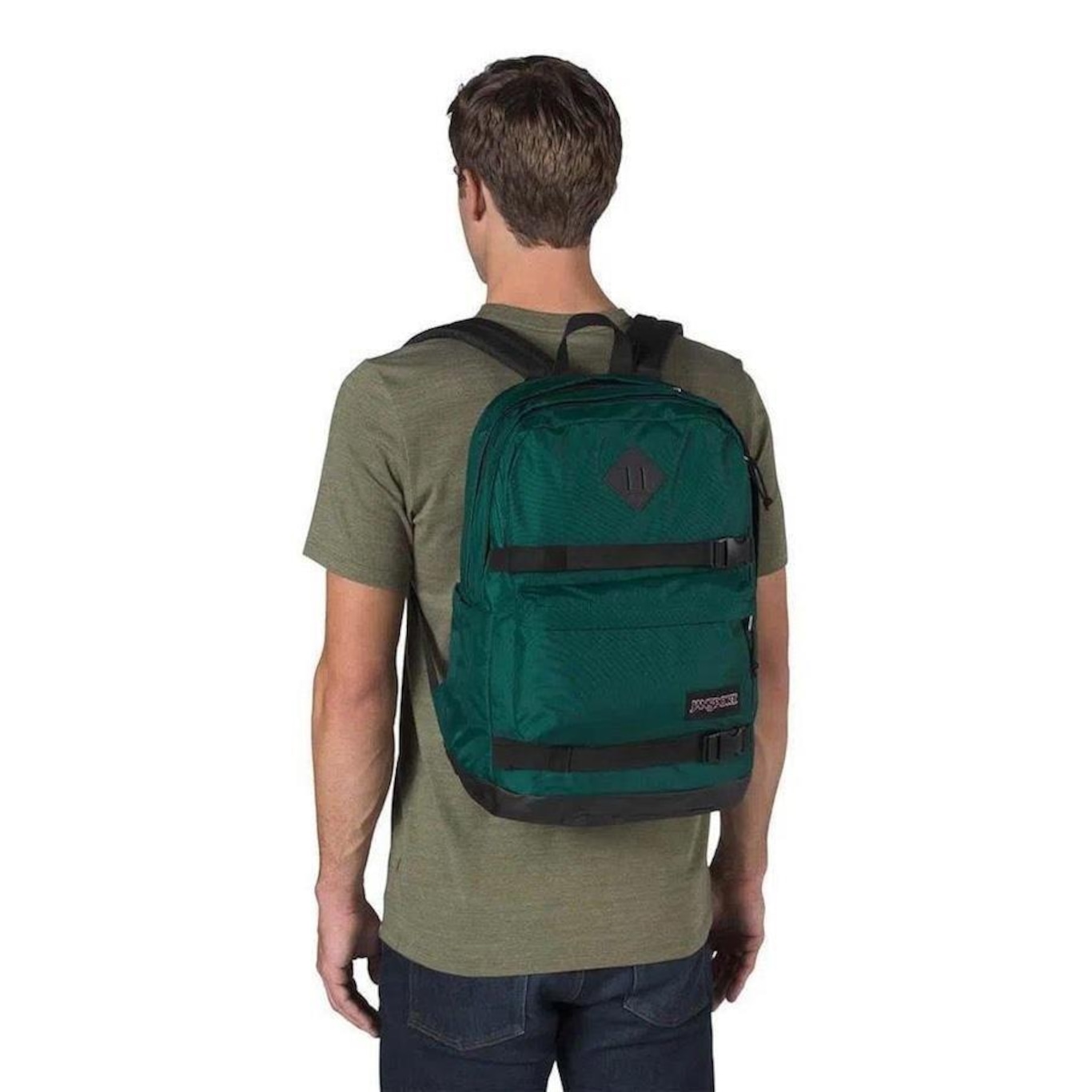 Mochila JanSport West Break Mystic Pine - 28 Litros - Foto 4