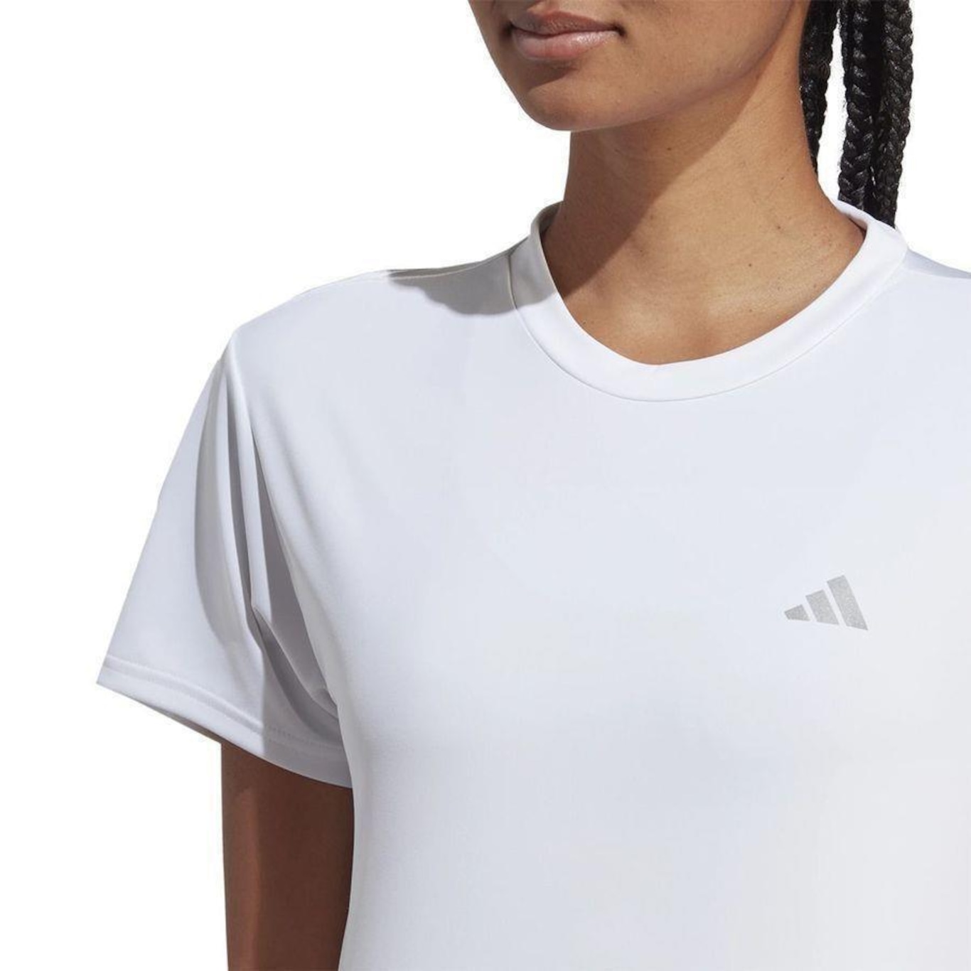 Camiseta adidas Run IT - Feminina - Foto 4