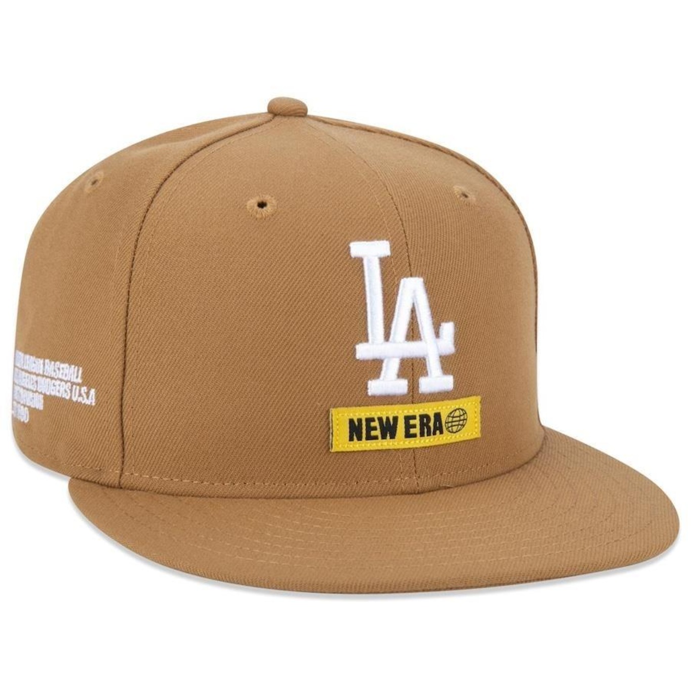 Boné Aba Reta New Era 59FIFTY MLB Los Angeles Dodgers Offline Survivor Fitted - Fechado - Adulto - Foto 3