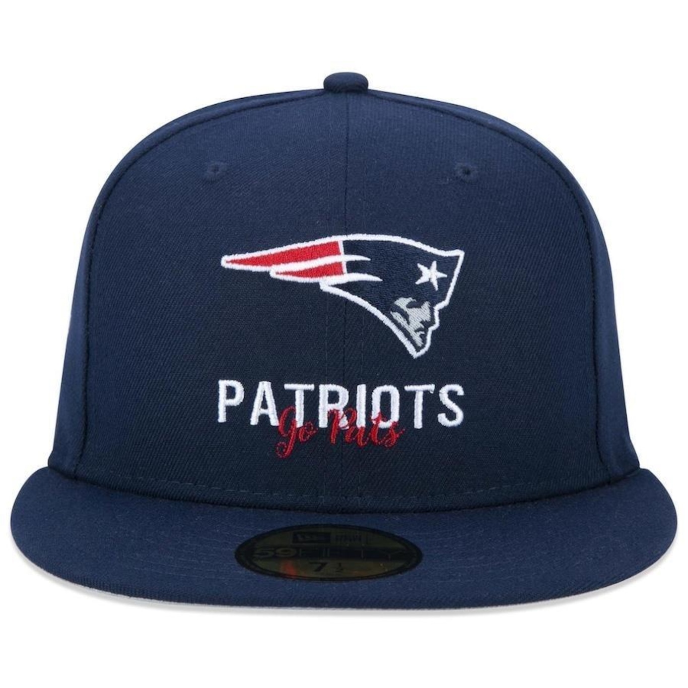 Boné Aba Reta New Era 59FIFTY NFL New England Patriots Back To School Fitted - Fechado - Adulto - Foto 2