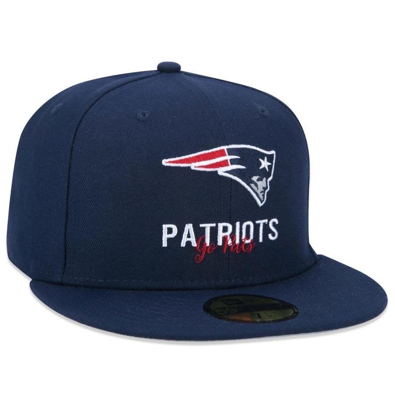 Boné Aba Reta New Era 59FIFTY NFL New England Patriots Back To School Fitted - Fechado - Adulto - Foto 3