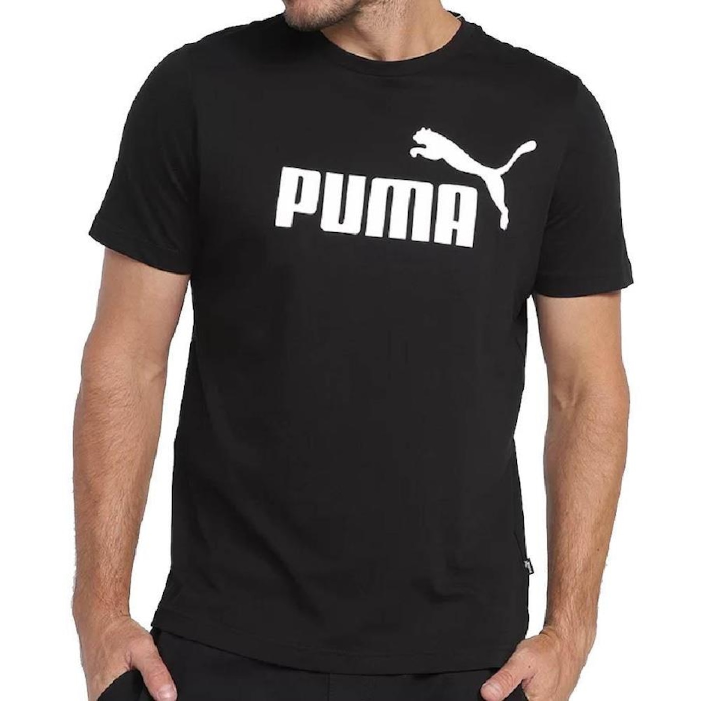 Camiseta Puma Ess Small Logo Tee - Masculina - Foto 1