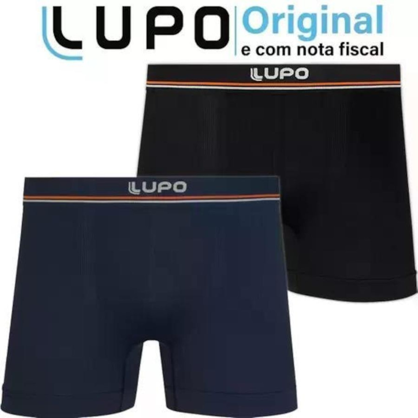 Kit Cuecas Boxer Lupo Cós - Adulto - 2 unidades - Foto 4