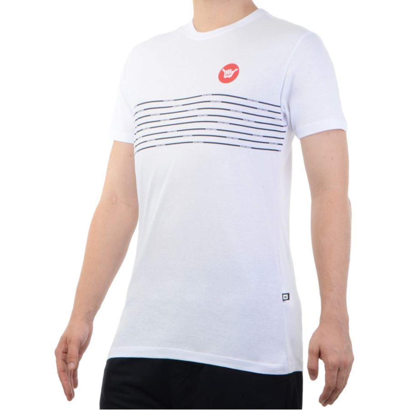 Camiseta Hang Loose Set Listrada - Masculina - Foto 3