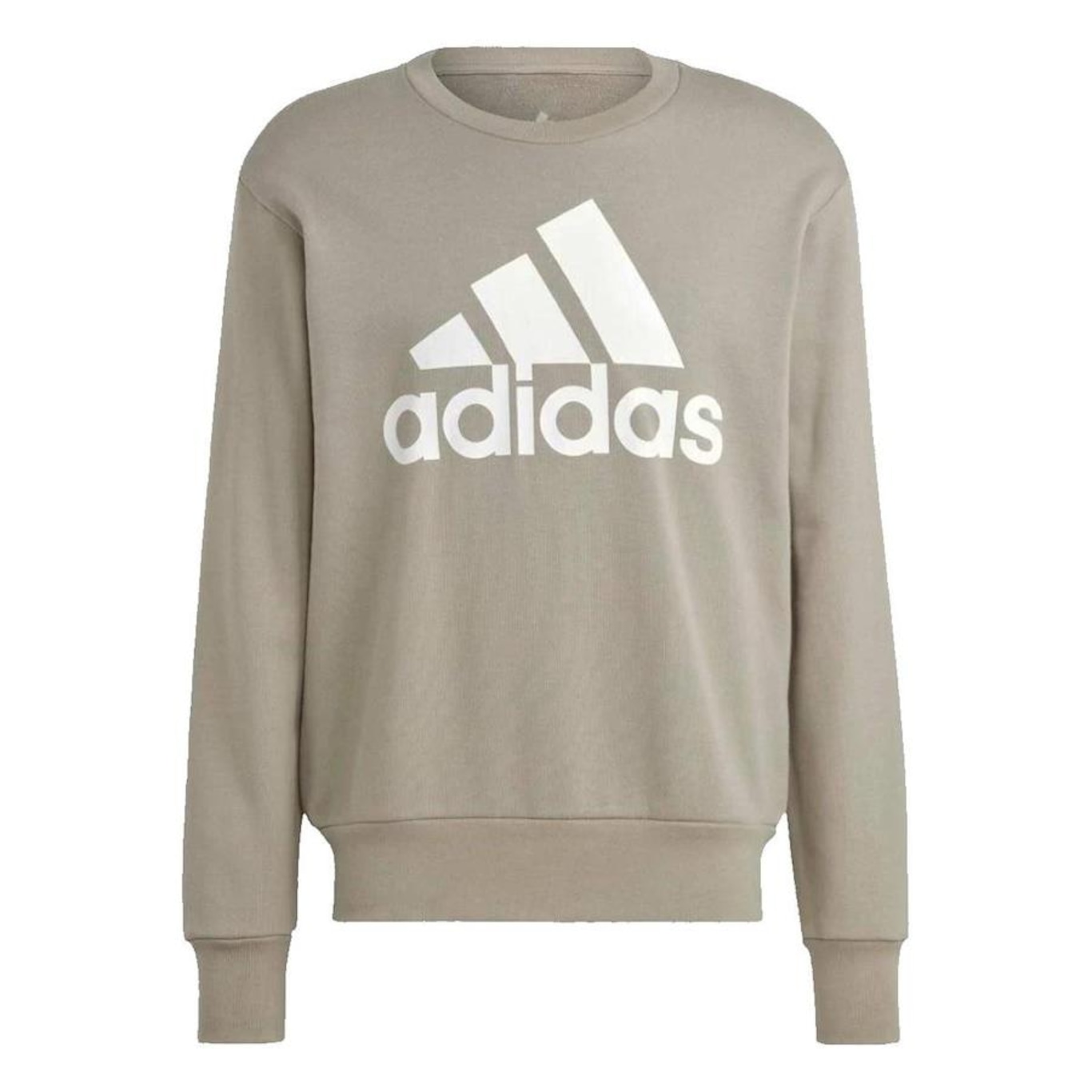 Blusão de Moletom sem Capuz adidas Essentials Big Logo - Masculino - Foto 1