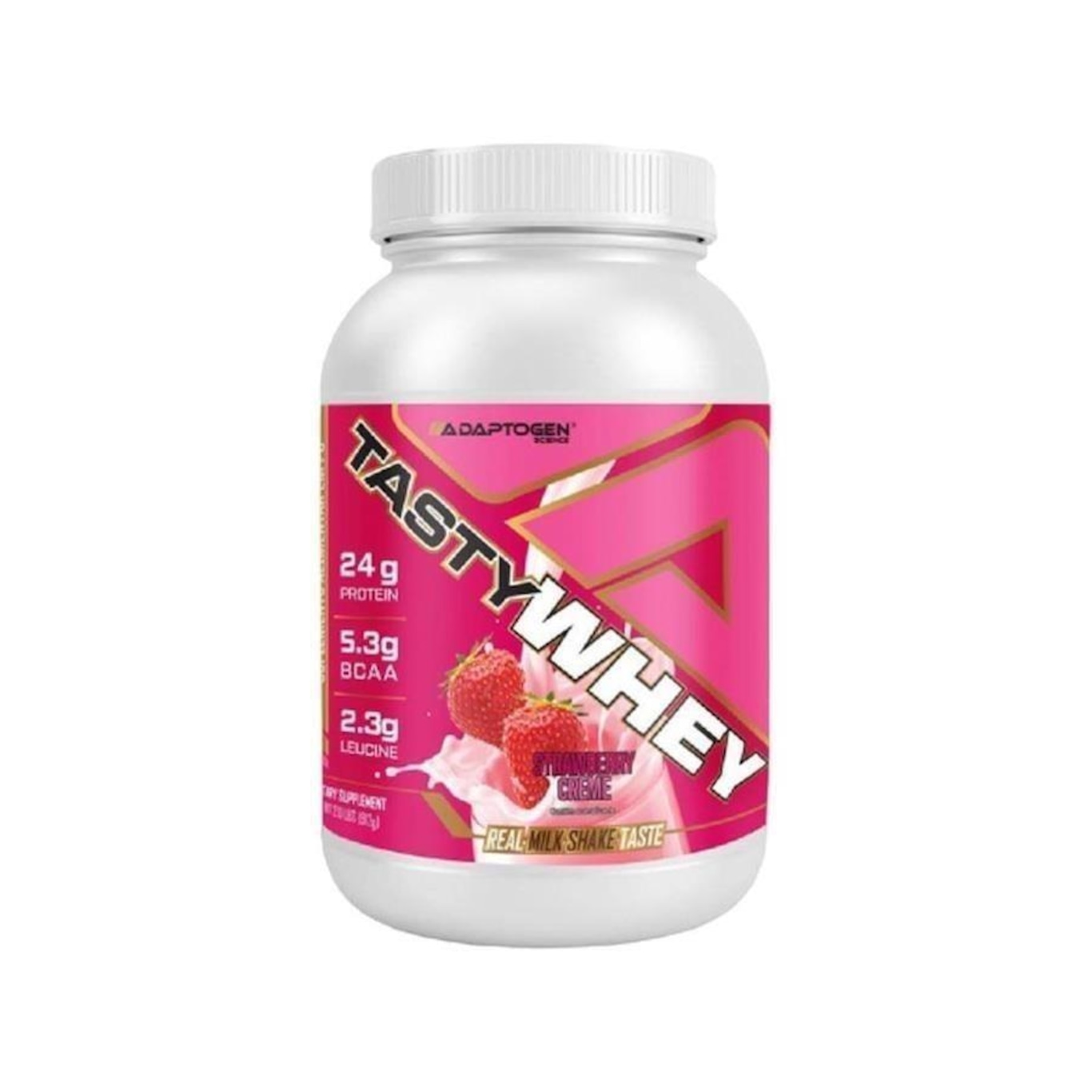 Tasty Whey Adaptogen Science - Strawberry Cream - 900g - Foto 1