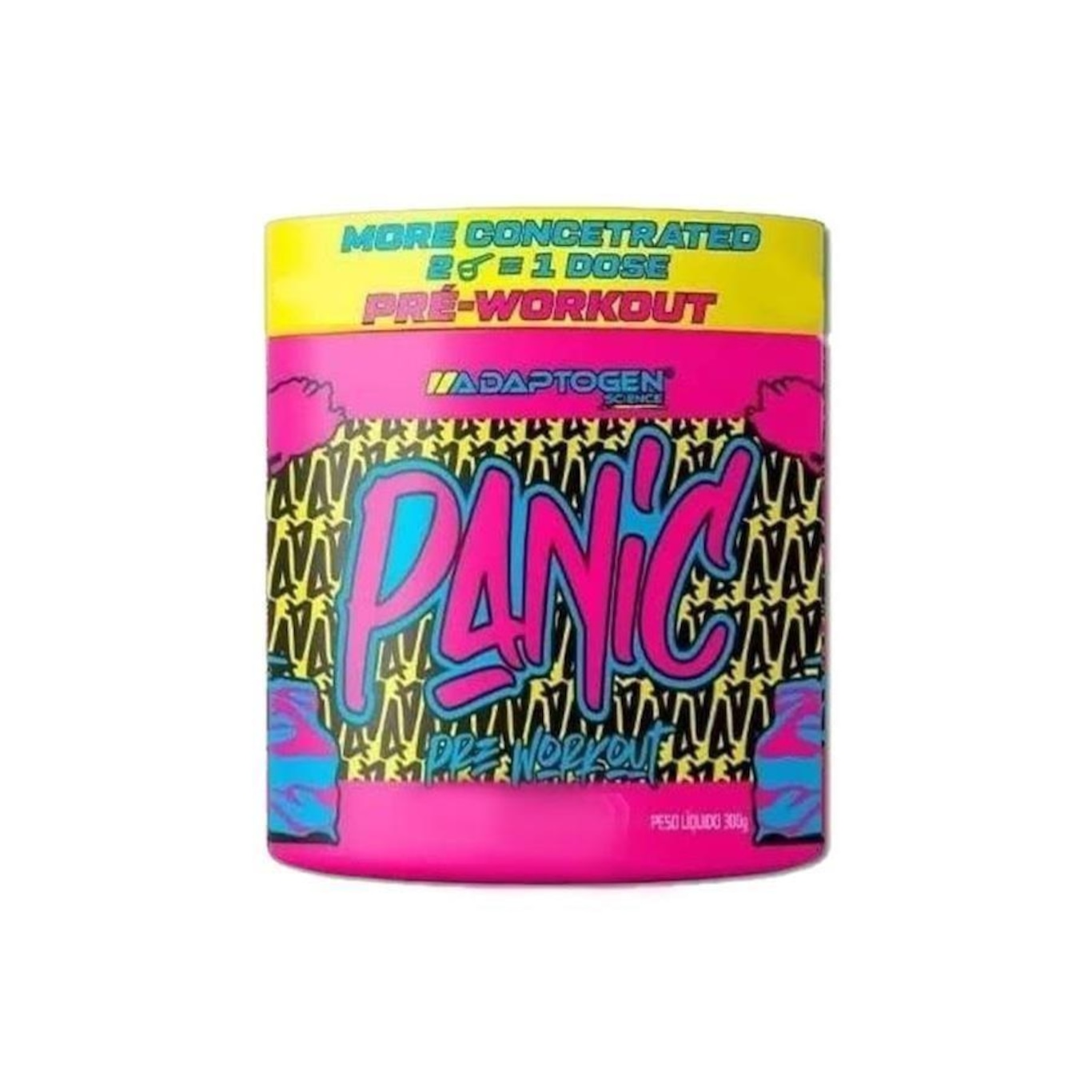 Panic Pre Workout Adaptogen Science Manga com Laranja - 300g - Foto 1