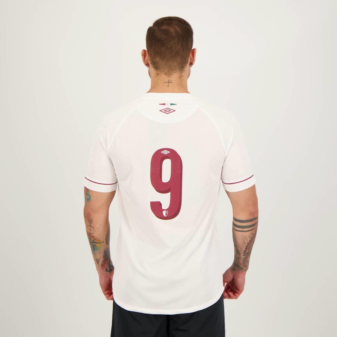 Camisa do Fluminense Ii 2023 com Número Umbro - Masculina - Foto 3