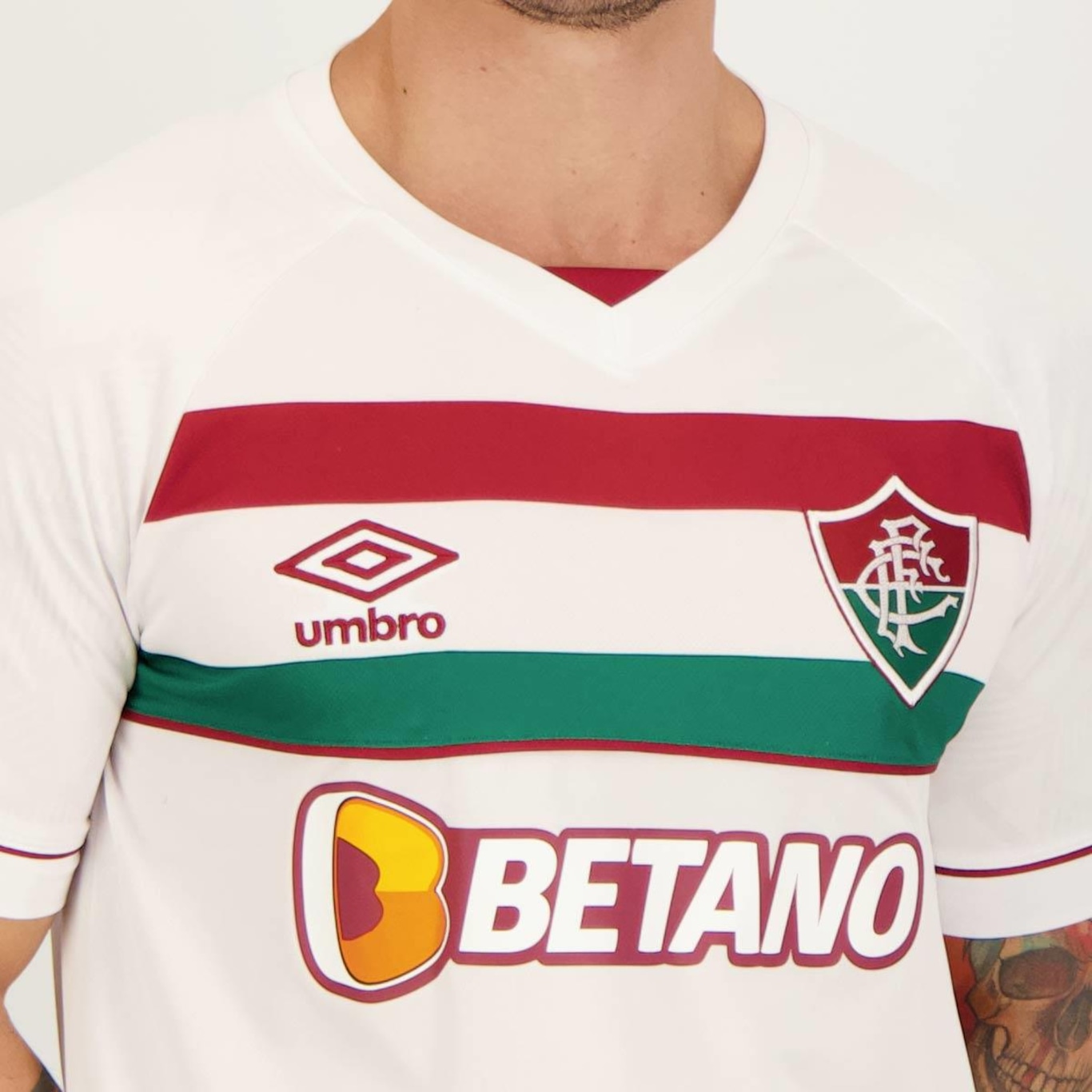 Camisa do Fluminense Ii 2023 com Número Umbro - Masculina - Foto 4