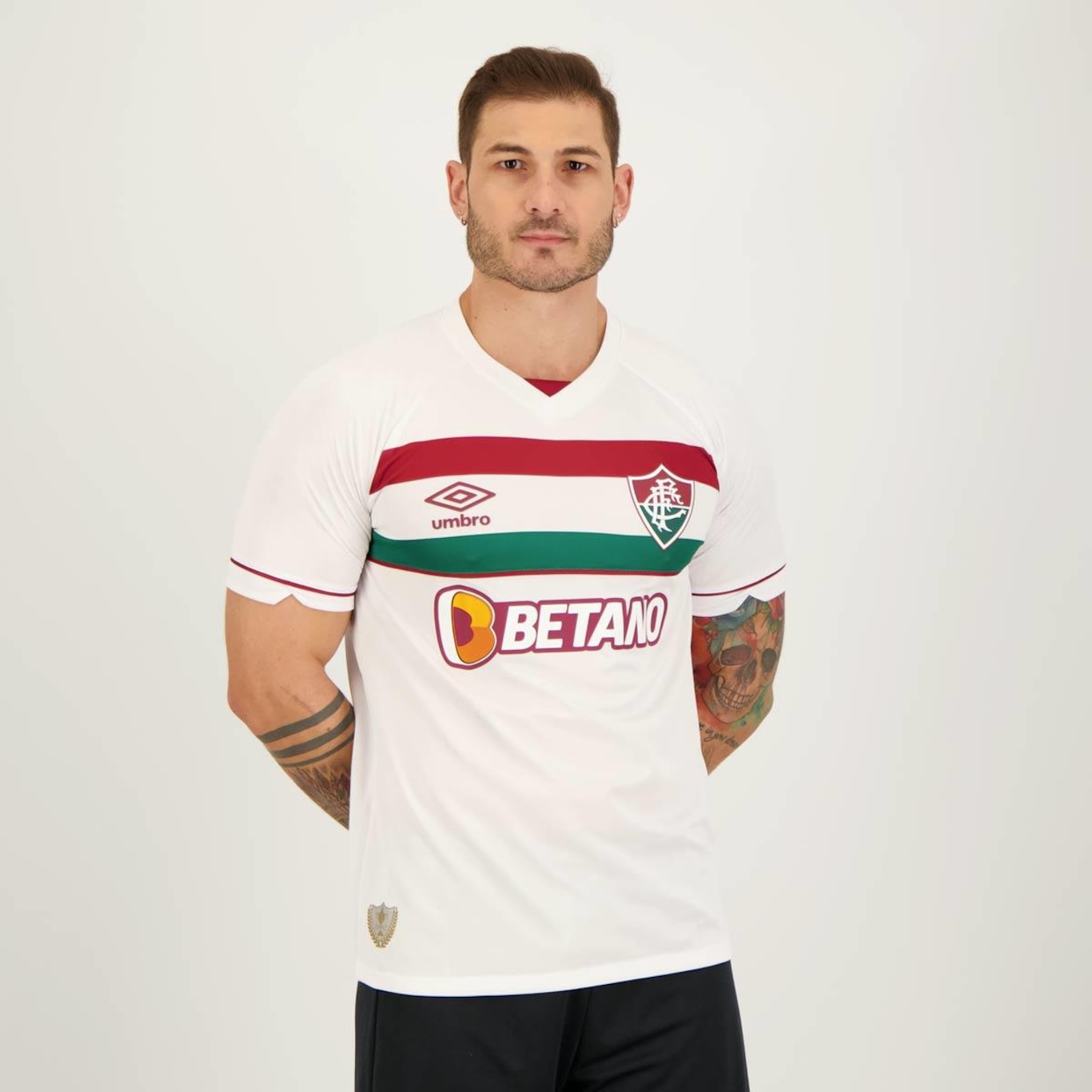 Camisa do Fluminense Ii 2023 Jogador Umbro - Masculina - Foto 2