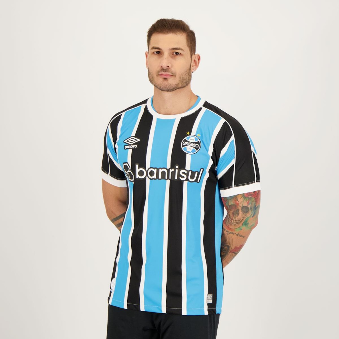 Camisa do Grêmio I 23 Umbro - Masculina - Foto 2