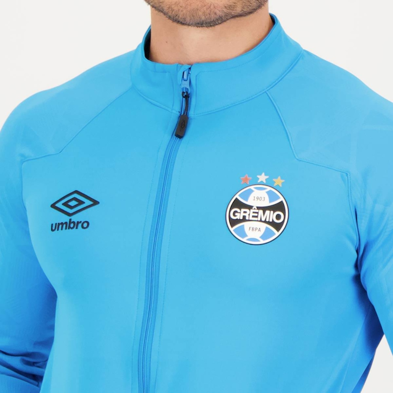 Jaqueta do Grêmio Hino 2023 Umbro - Masculina - Foto 4