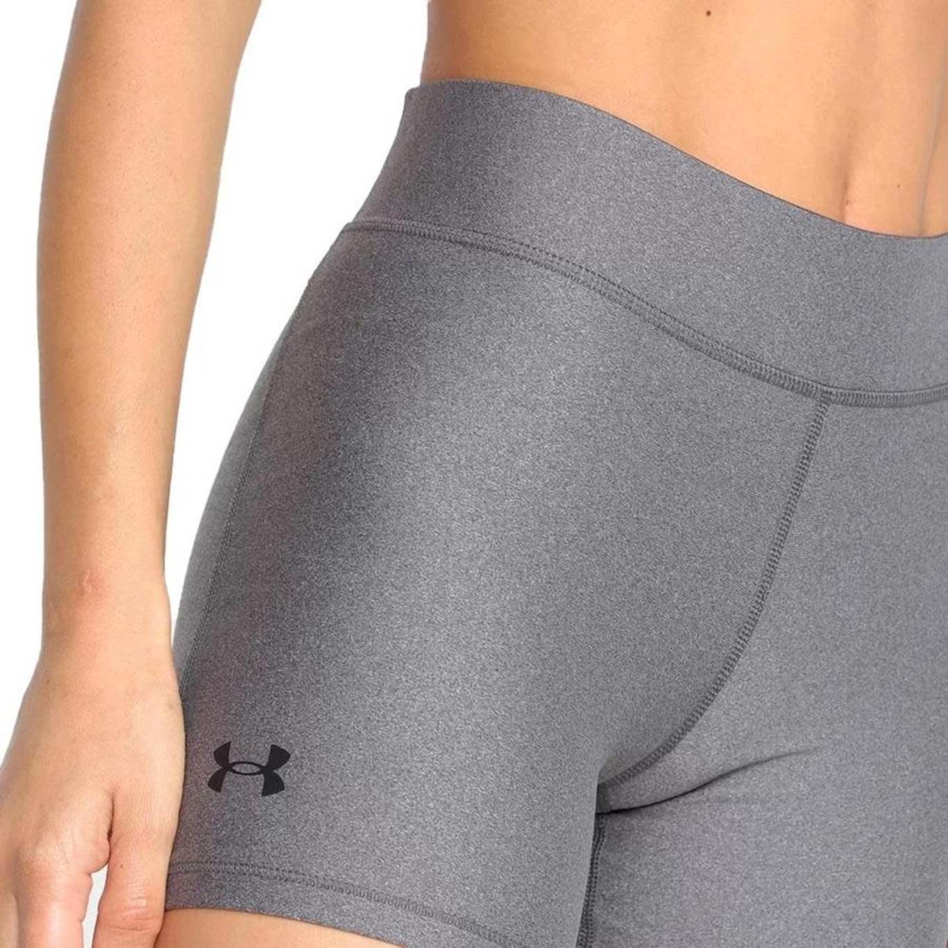 Shorts Under Armour Mid Rise - Feminino - Foto 3