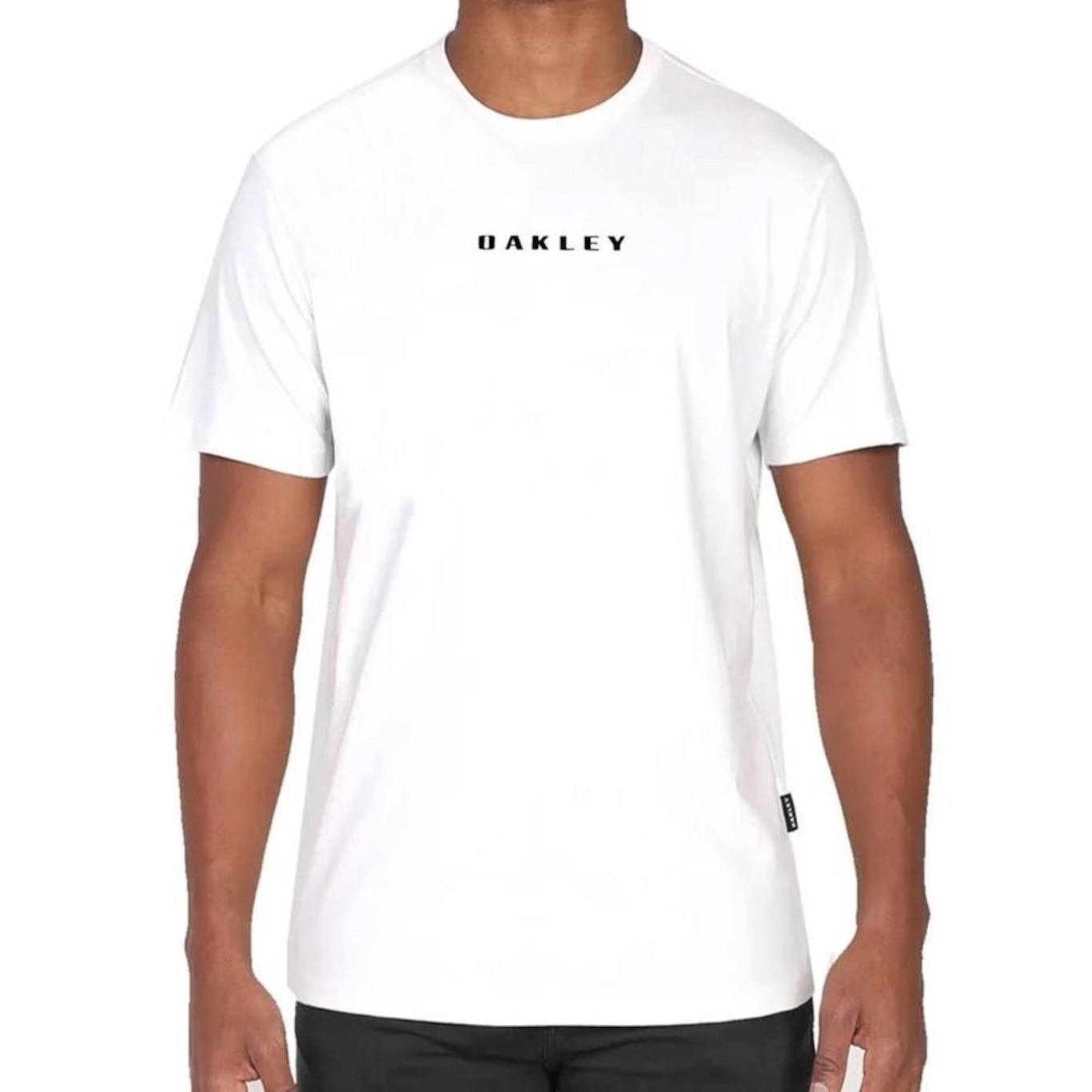 Camiseta Oakley Back To Skull Off White em Promoção na Americanas