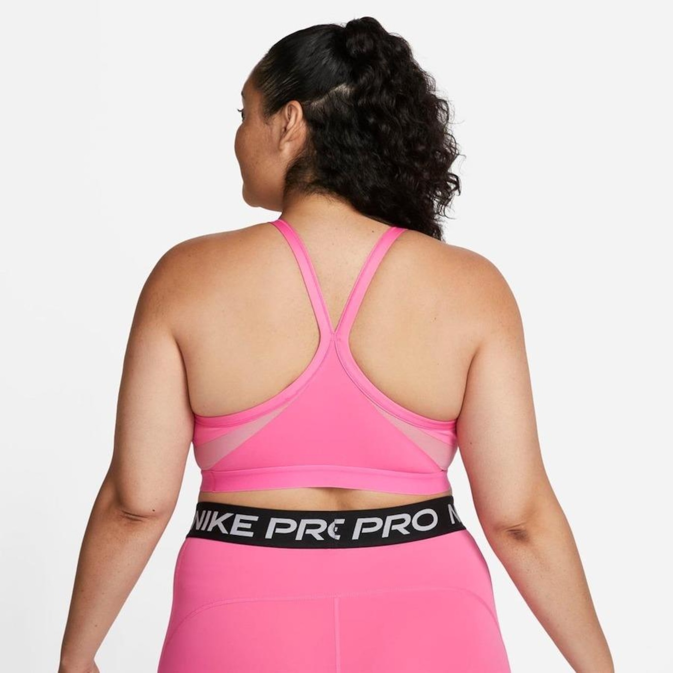 Top Fitness Plus Size Nike Dri-FIT Indy - Feminino