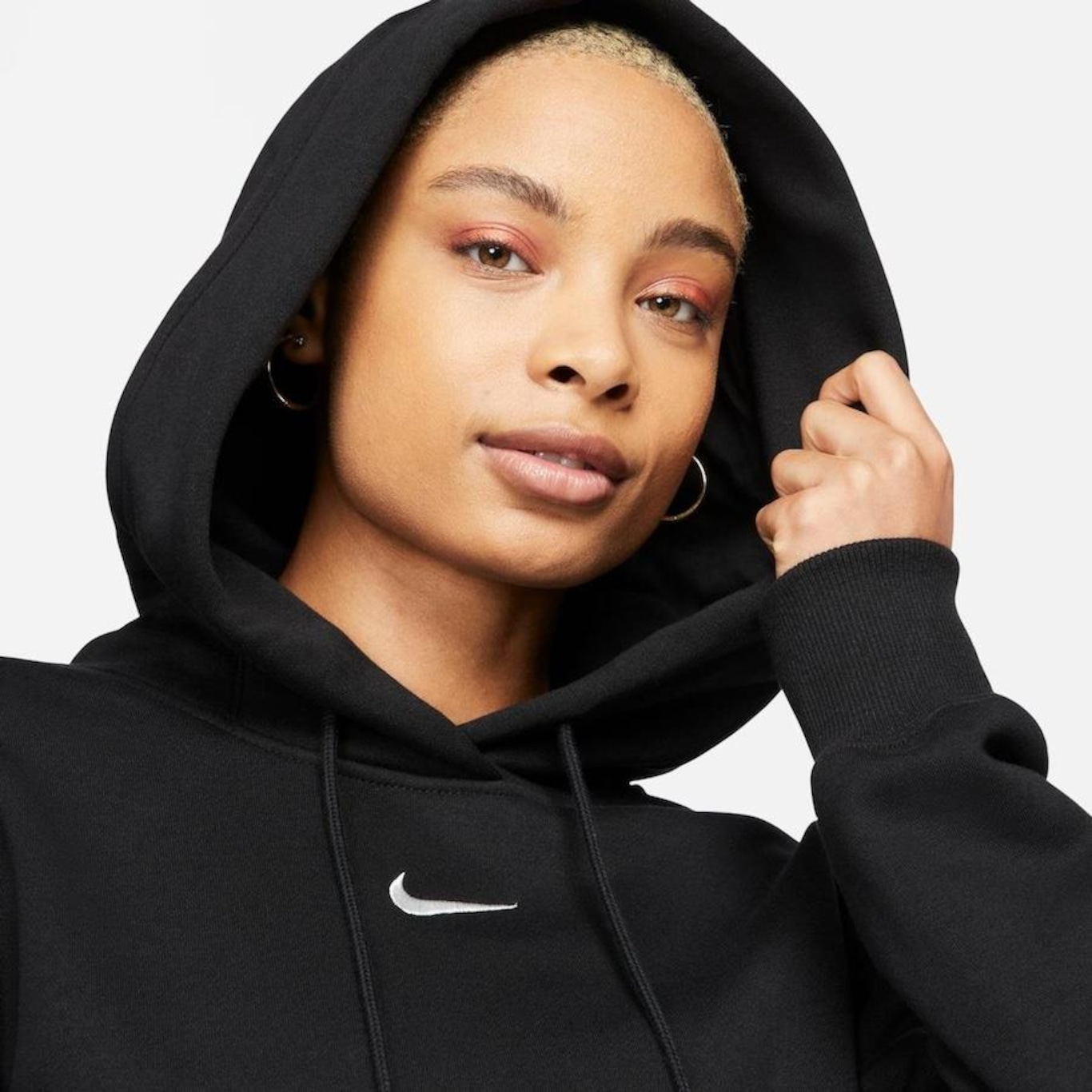 Blusão com Capuz Nike Sportswear Phoenix Fleece - Feminino