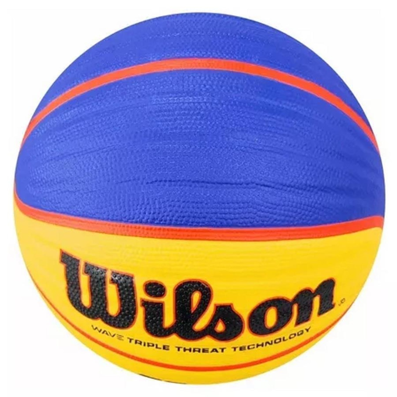 Bola Basquete Wilson Oficial Fiba 3X3 - Azul+amarelo