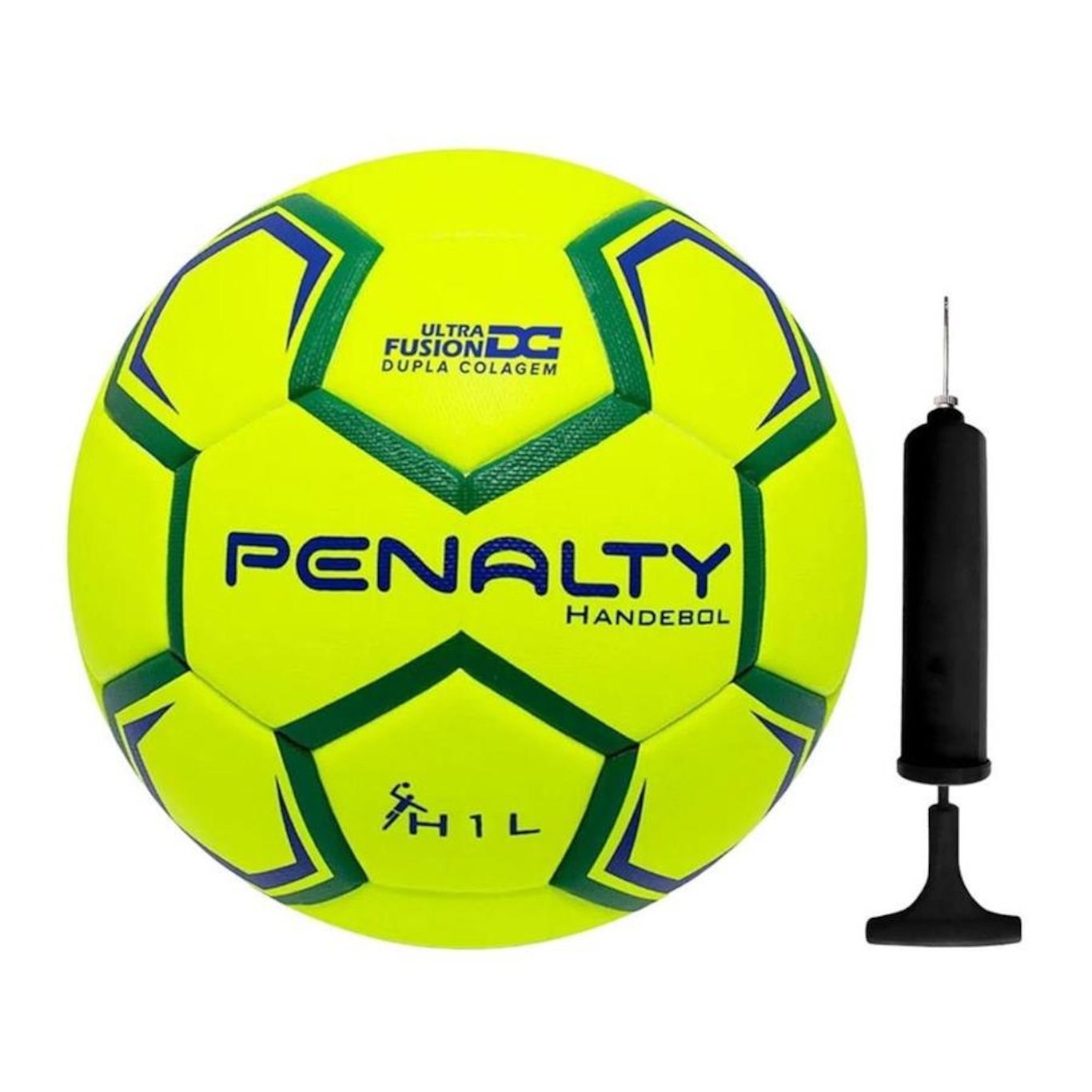 Kit Penalty: Bola de Handebol Ultra Fusion XXIII + Bomba de Ar - Foto 1