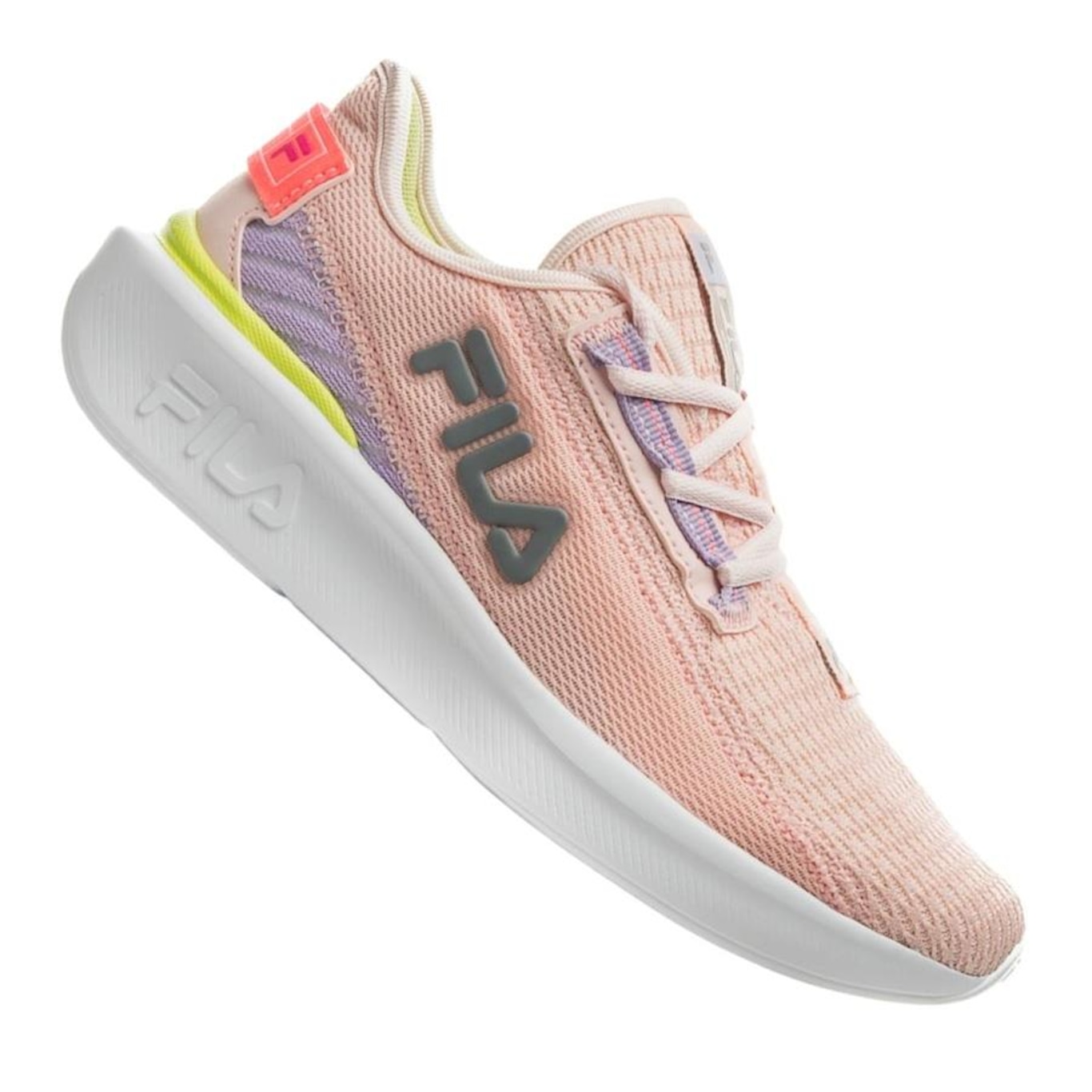 Tenis fila feminino outlet preto com rosa centauro