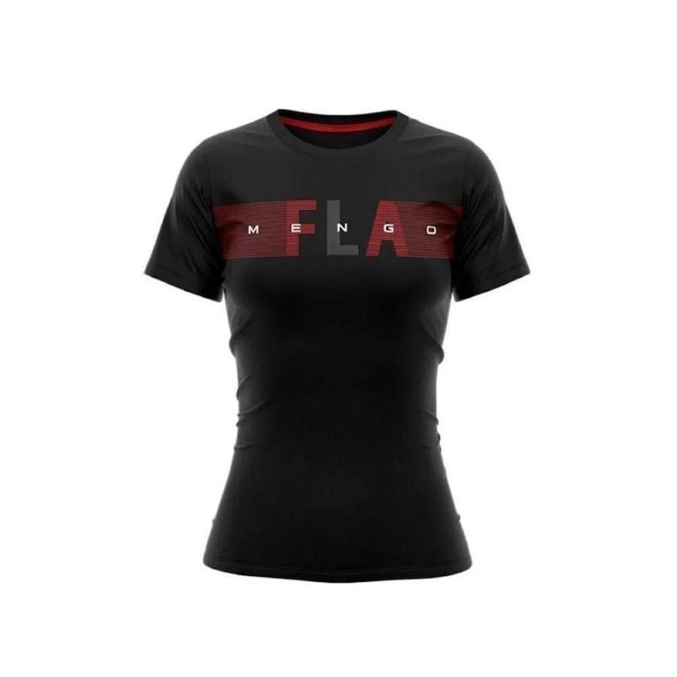 Camiseta do Flamengo Core Braziline - Feminina - Foto 1