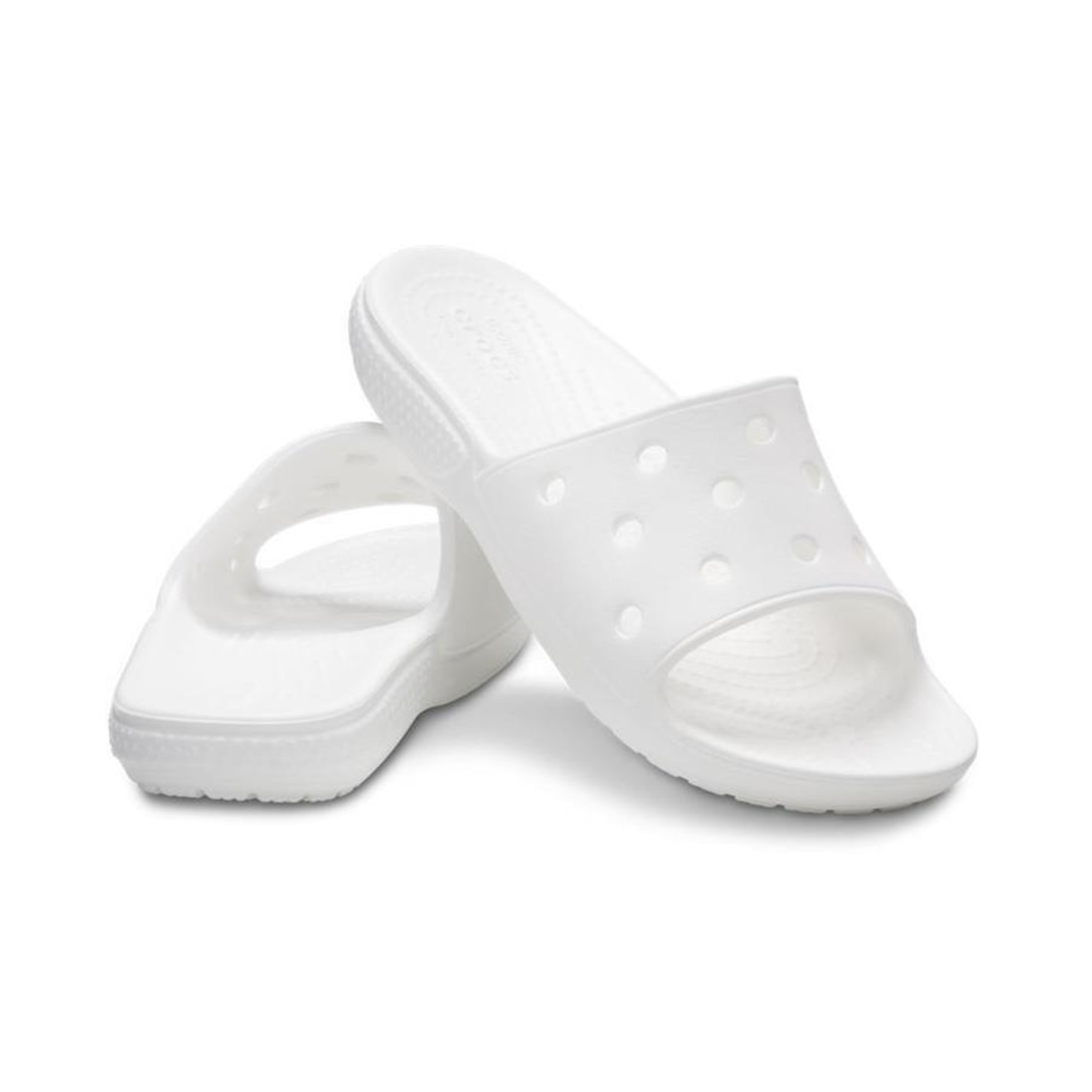 Sandália Crocs Classic Slide - Infantil - Foto 4