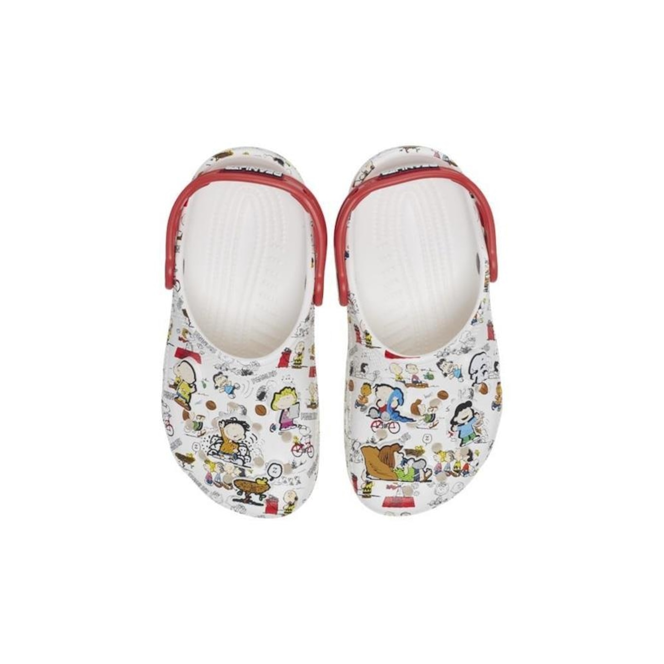 Sandália Crocs Classic Snoopy Peanuts K - Infantil - Foto 5