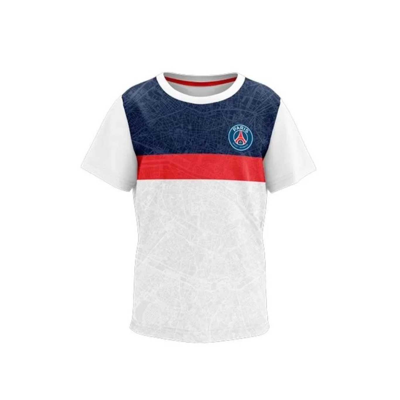 Camiseta PSG Cap Braziline - Infantil - Foto 1