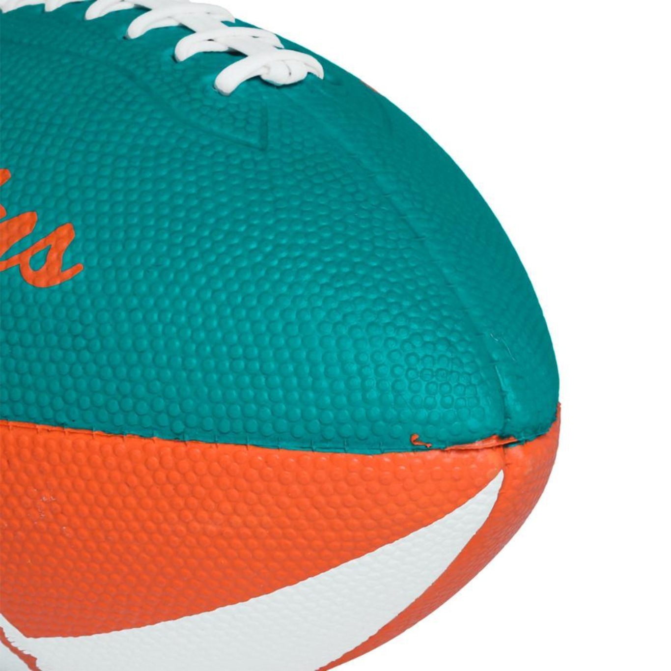 Bola de Futebol Americano Wilson NFL Team Miami Dolphins Mini