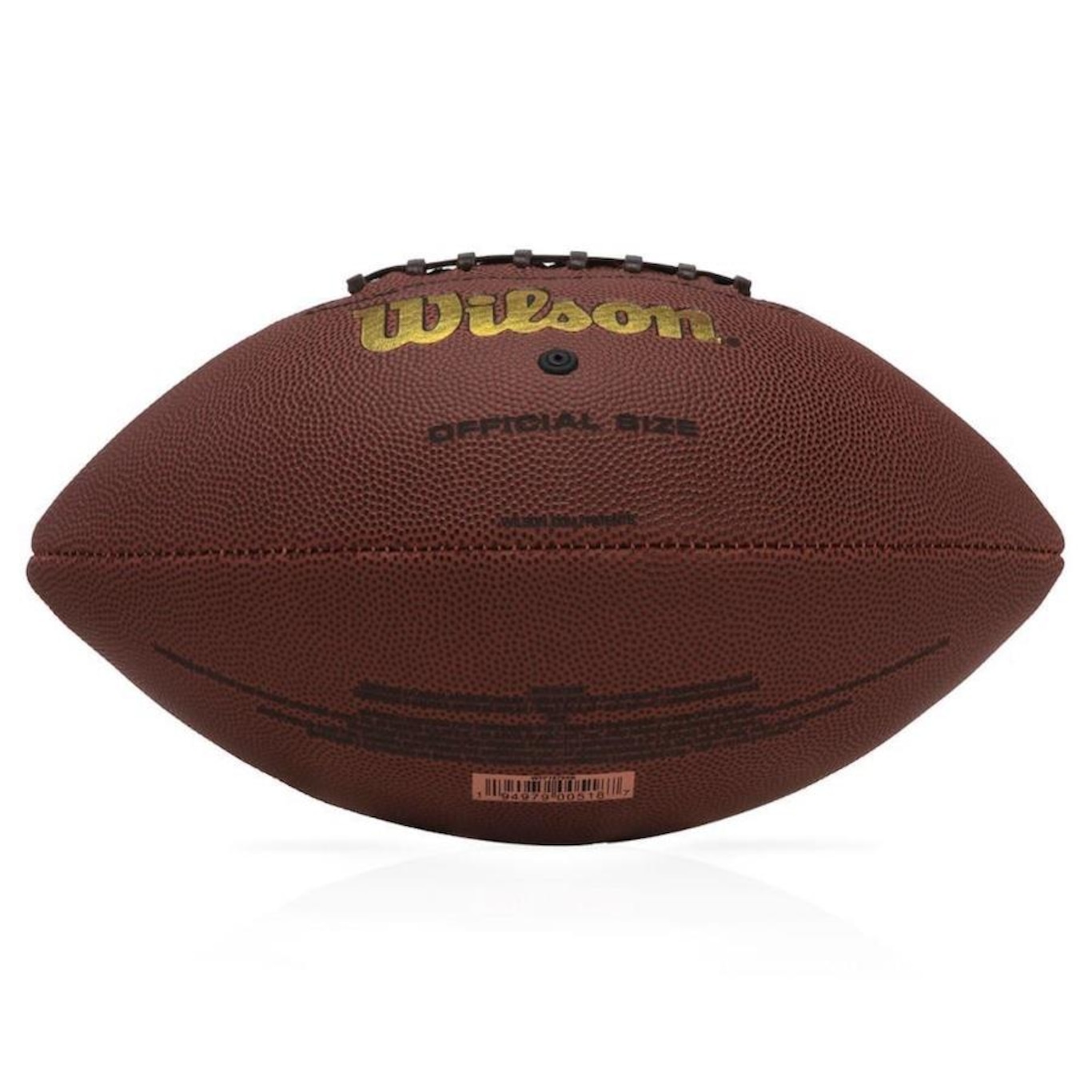 Bola de futebol americano WILSON GST, couro, tamanho oficial