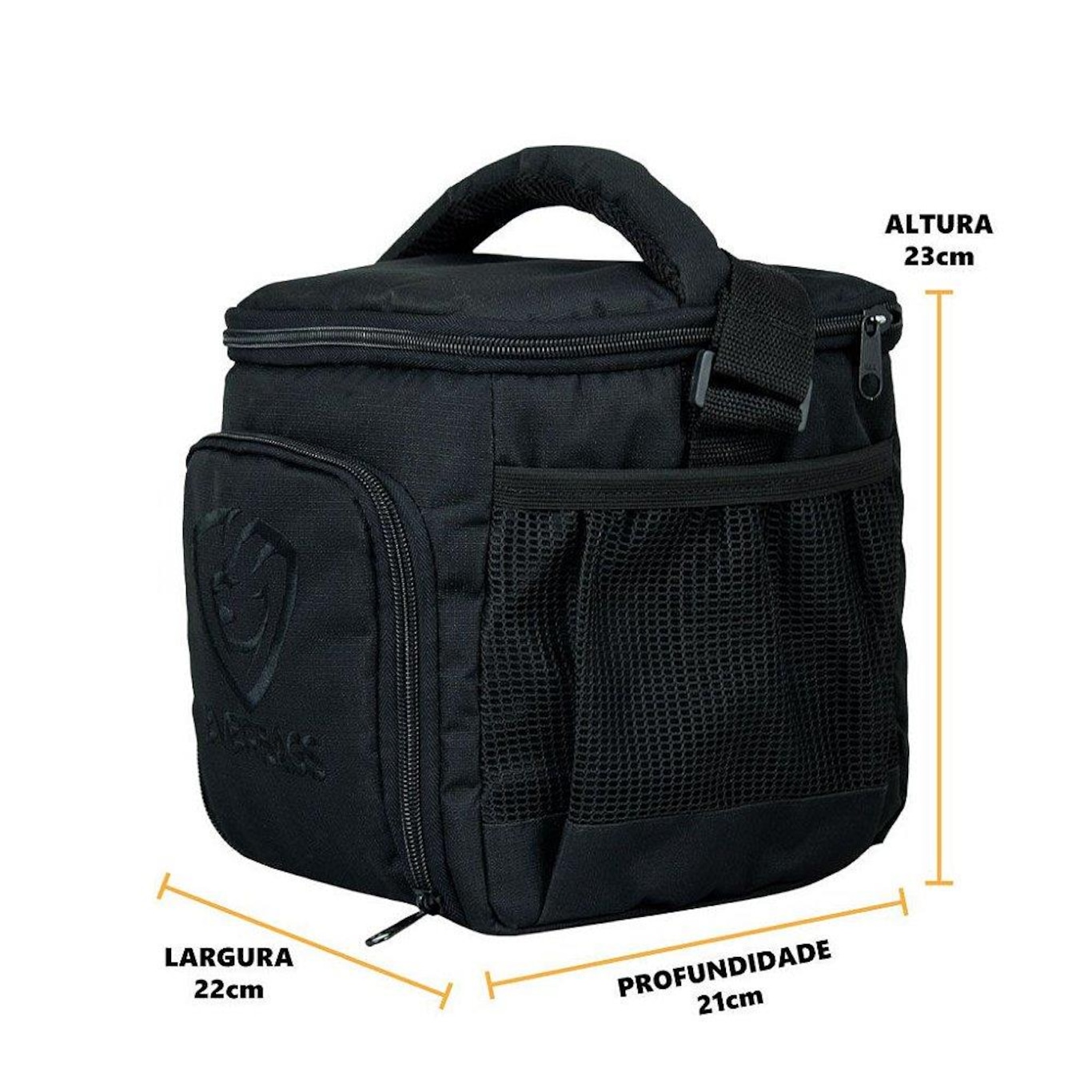 Bolsa Térmica Everbags Porta Marmita Compacta Black - 11 Litros - Foto 5