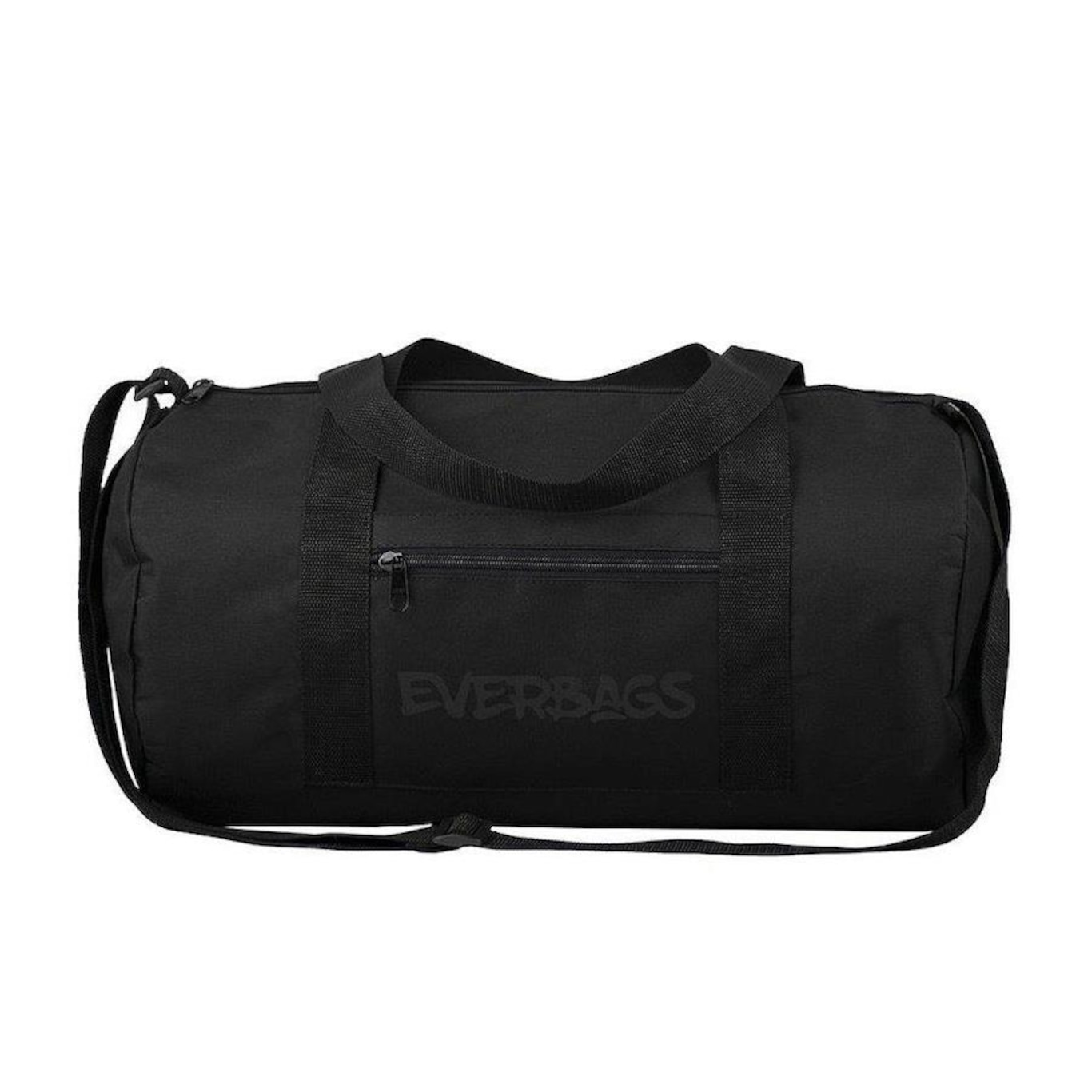 Mala de Treino Street Bag Everbags Preto Preto - Foto 2