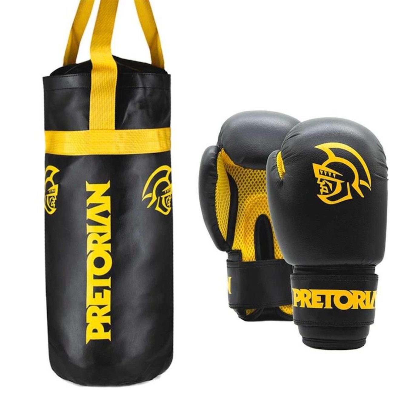 Kit de Lutas Pretorian Boxe e Muay Thai com Saco de Pancada + Luvas 2 - Infantil - Foto 1