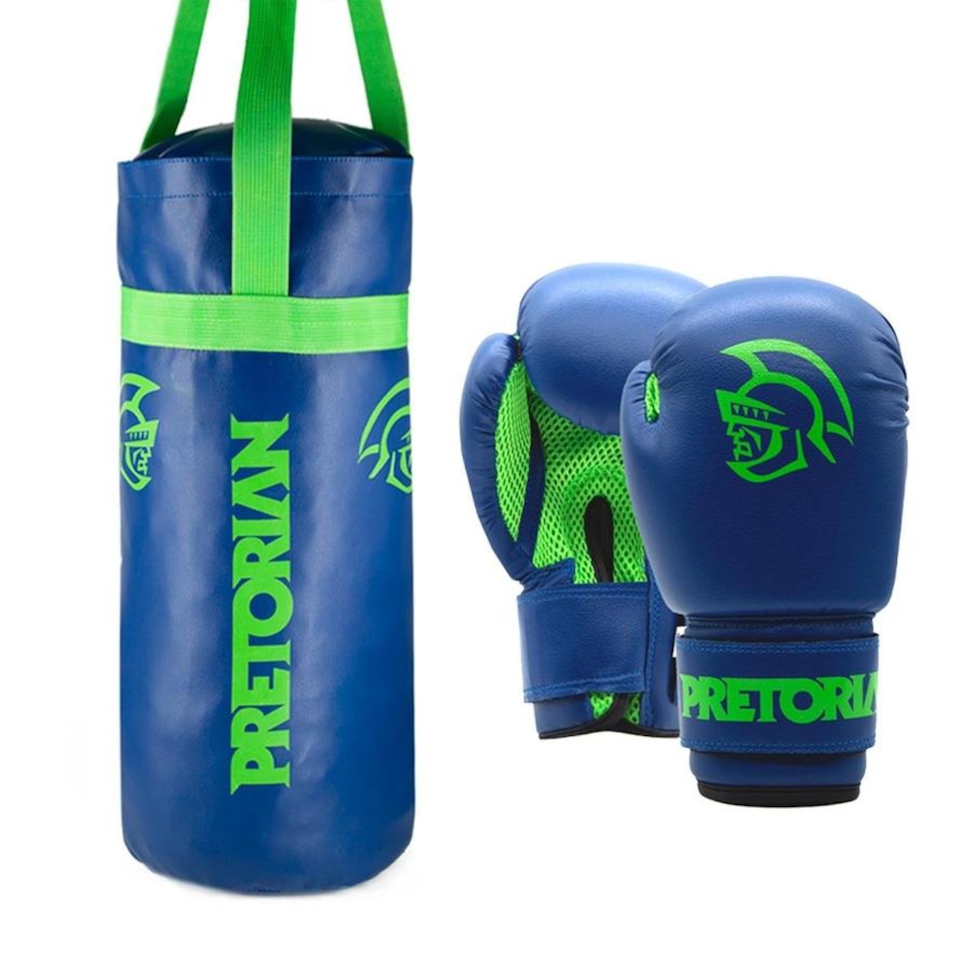 Kit de Lutas Pretorian Boxe e Muay Thai com Saco de Pancada + Luvas 2 - Infantil - Foto 1