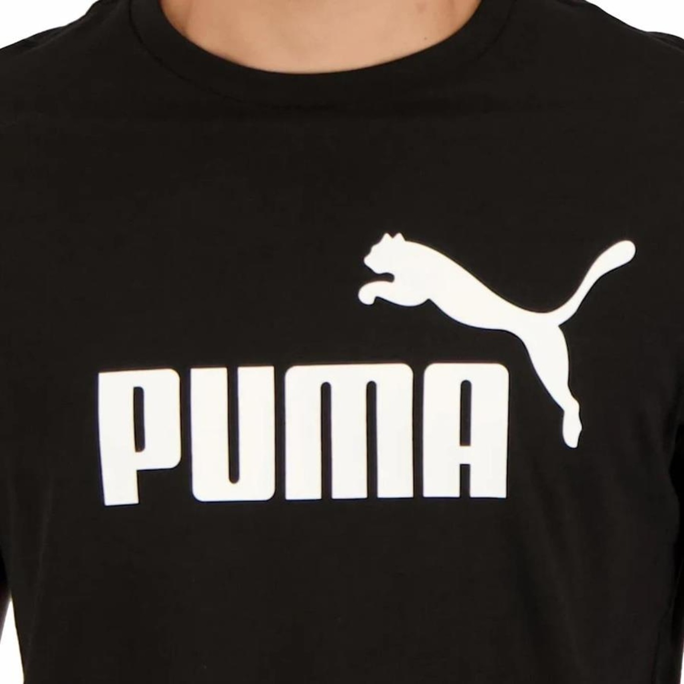 Camiseta Puma Essentials Logo - Masculino - Foto 3