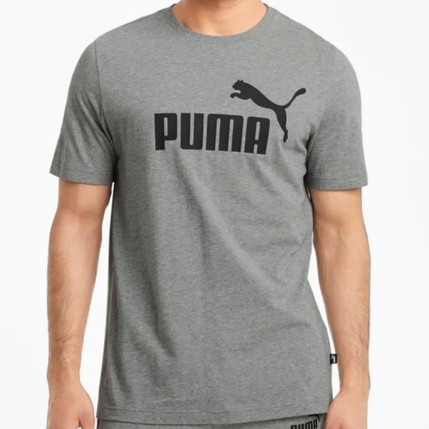 Camiseta Puma Essentials Logo - Masculino - Foto 1