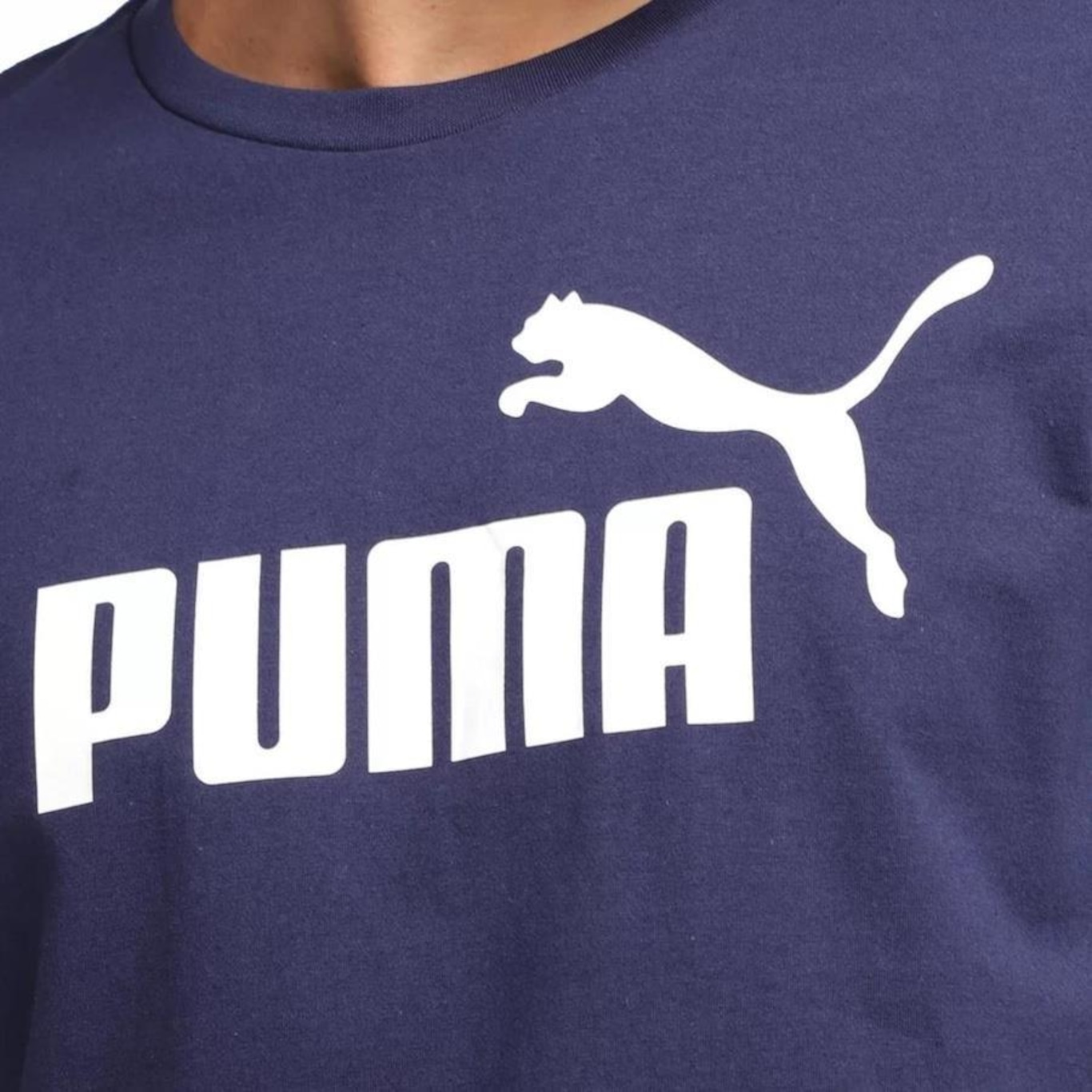 Camiseta Puma Essentials Logo - Masculino - Foto 3