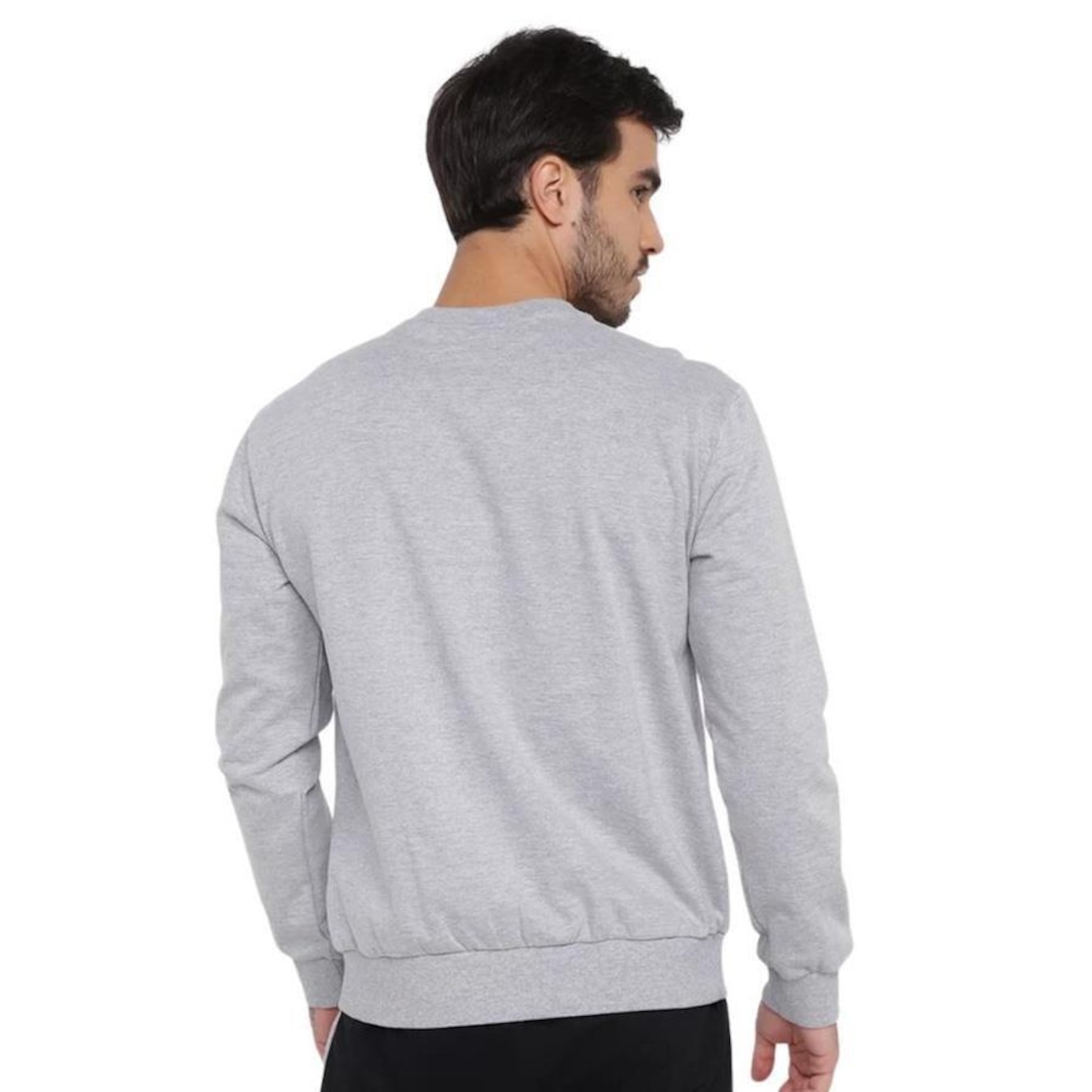 Blusão de Moletom sem Capuz Topper Casual - Masculino - Foto 2