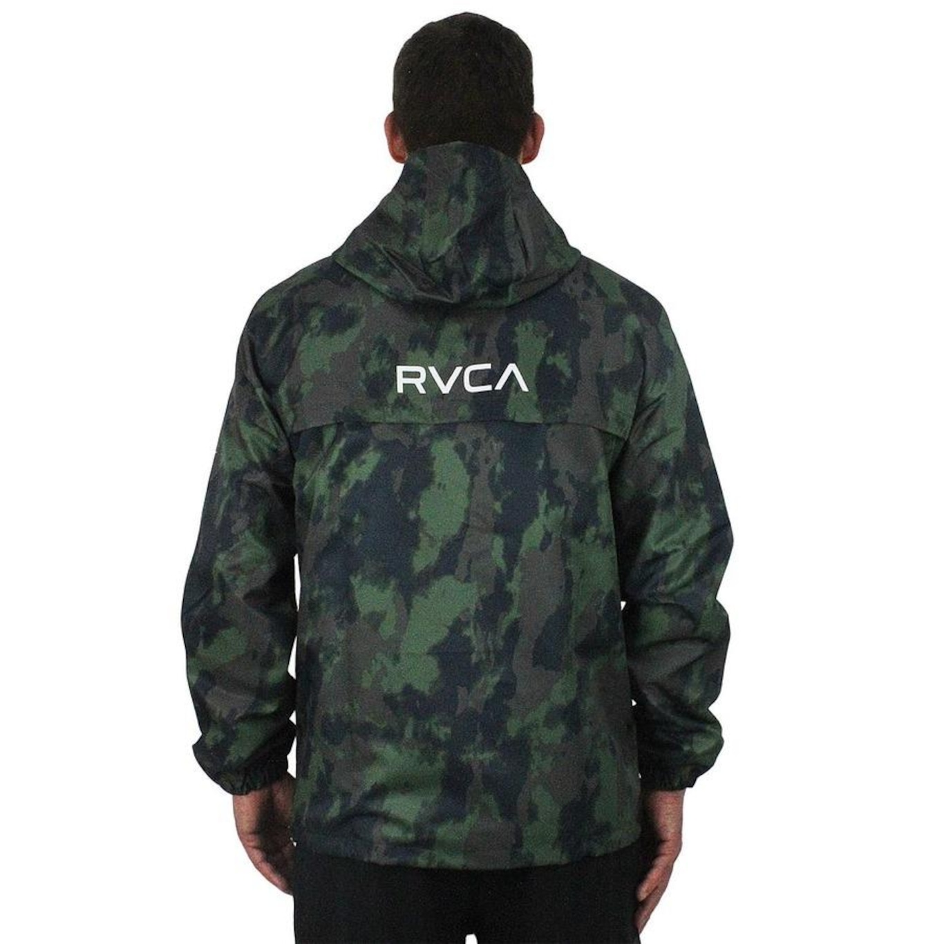 Jaqueta com Capuz RVCA Outsider Packable - Masculina - Foto 3