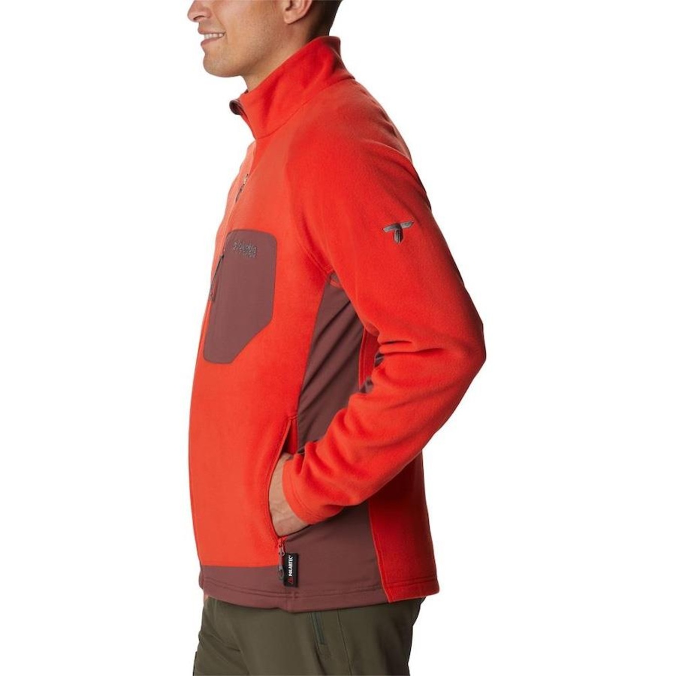 Jaqueta sem Capuz Columbia Fleece Titan Pass 2 - Masculina - Foto 3