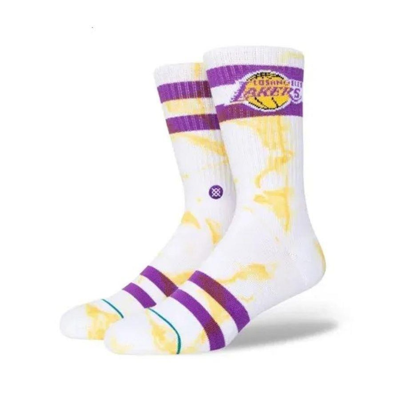 Meia Stance NBA Lakers Dyed - 36 a 44 - Adulto - Foto 1